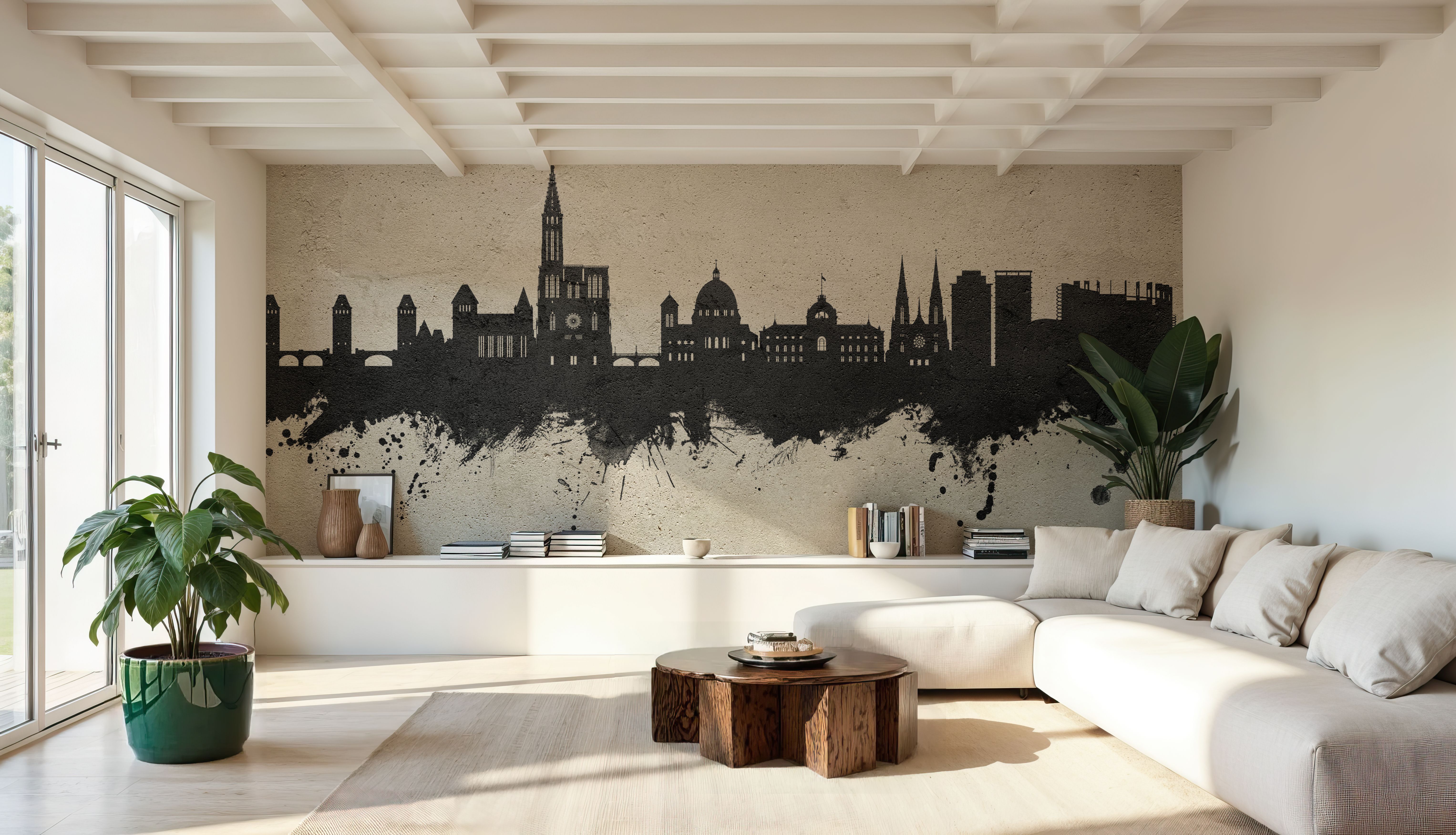 Strasbourg France Skyline Concrete