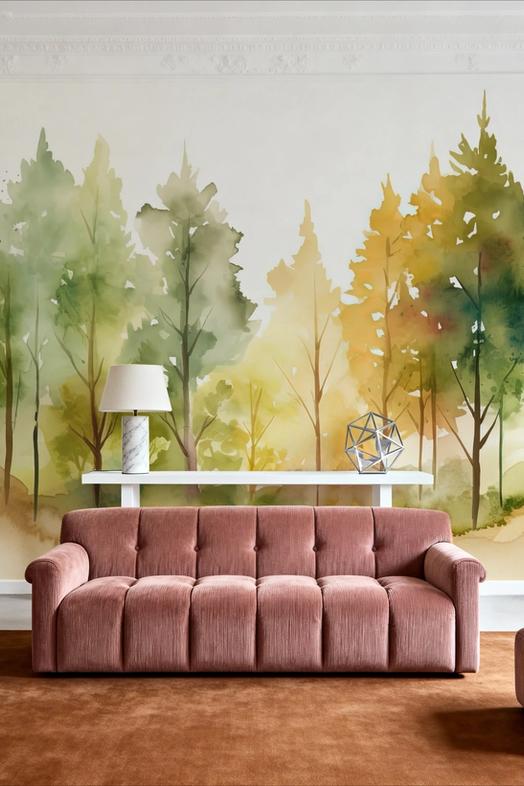 Watercolor Woods