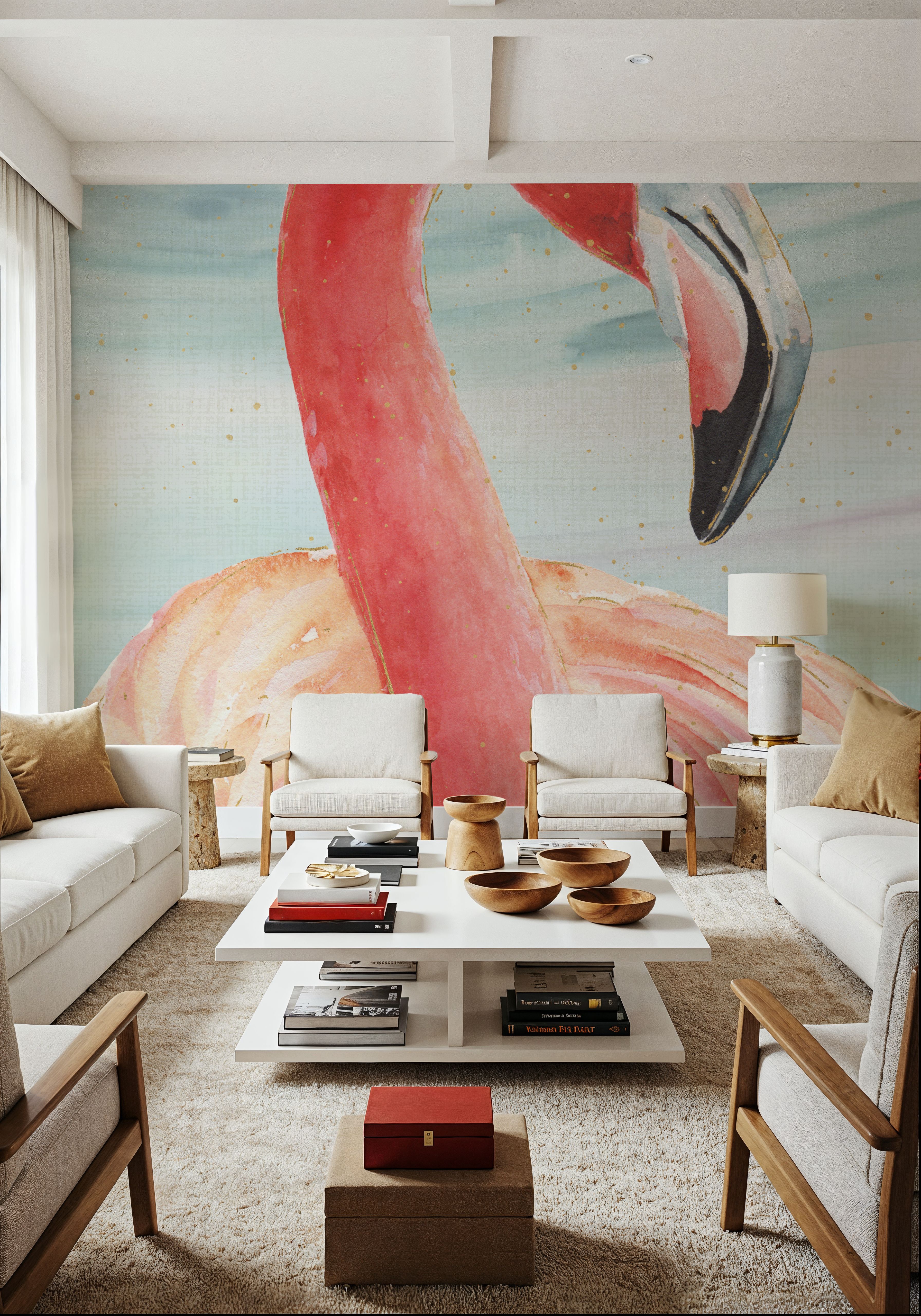 Gracefully Pink II Water Wash