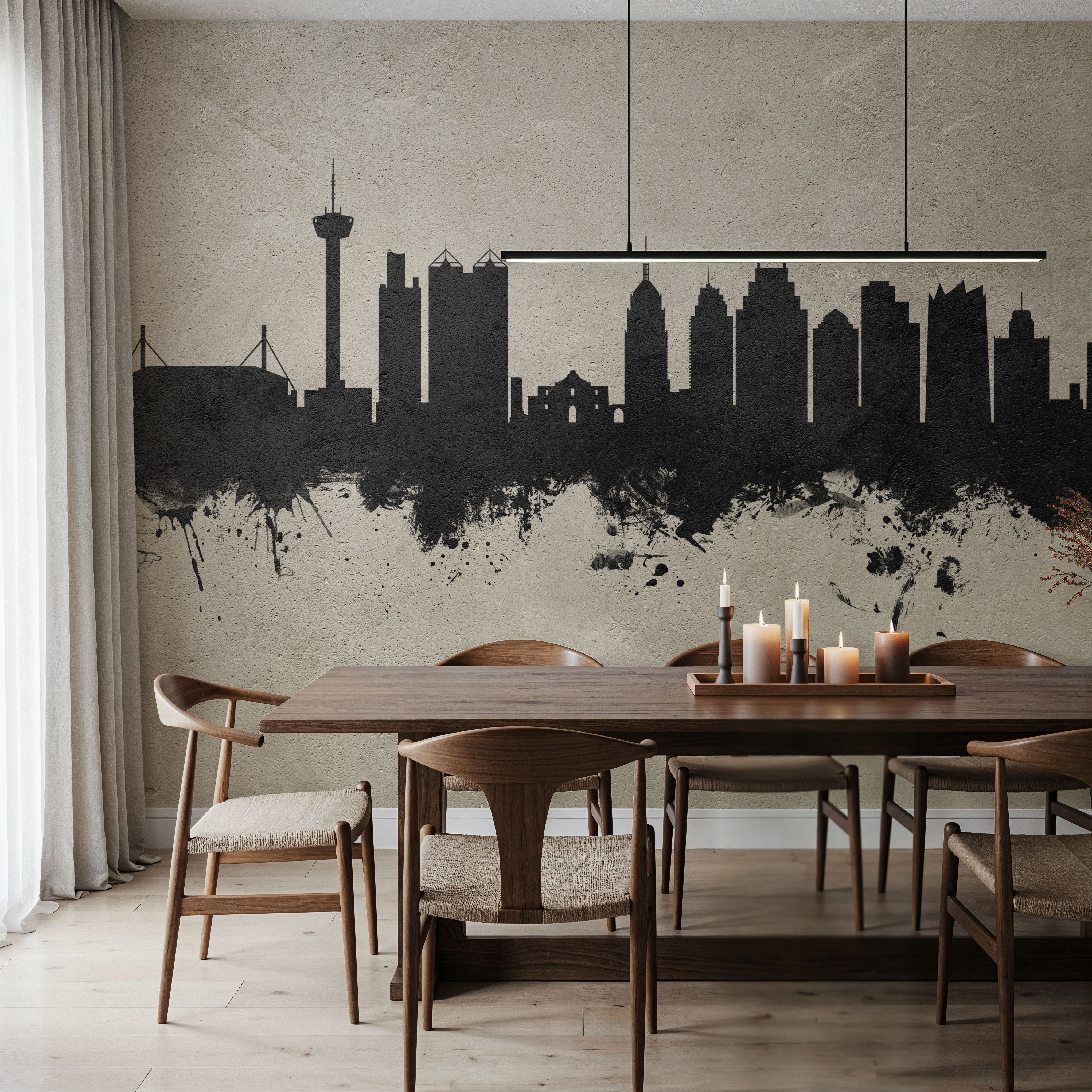 San Antonio Texas Skyline Concrete