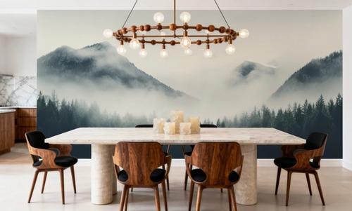 Winter Mountain View
