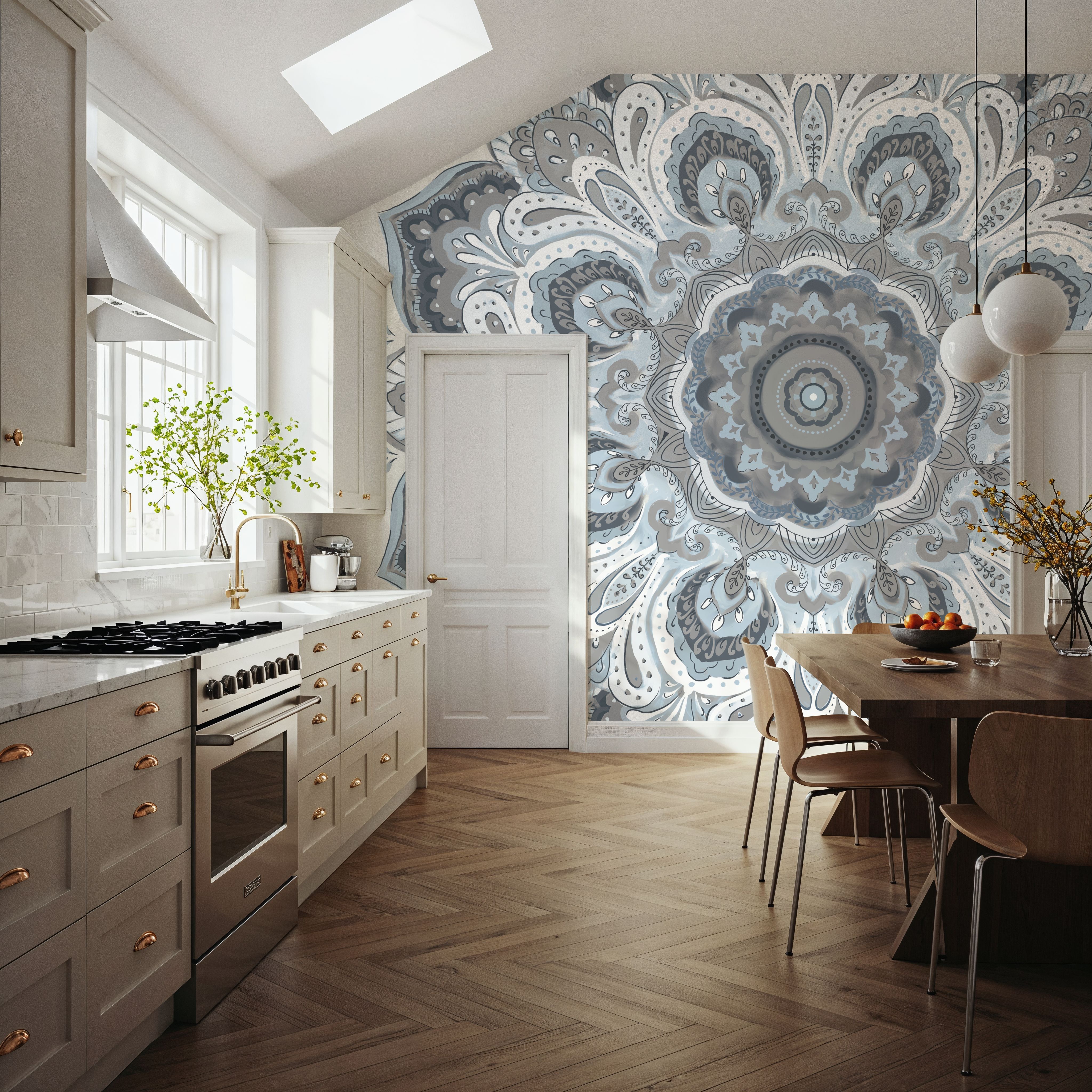 Goa Mandala II Dusty Blue