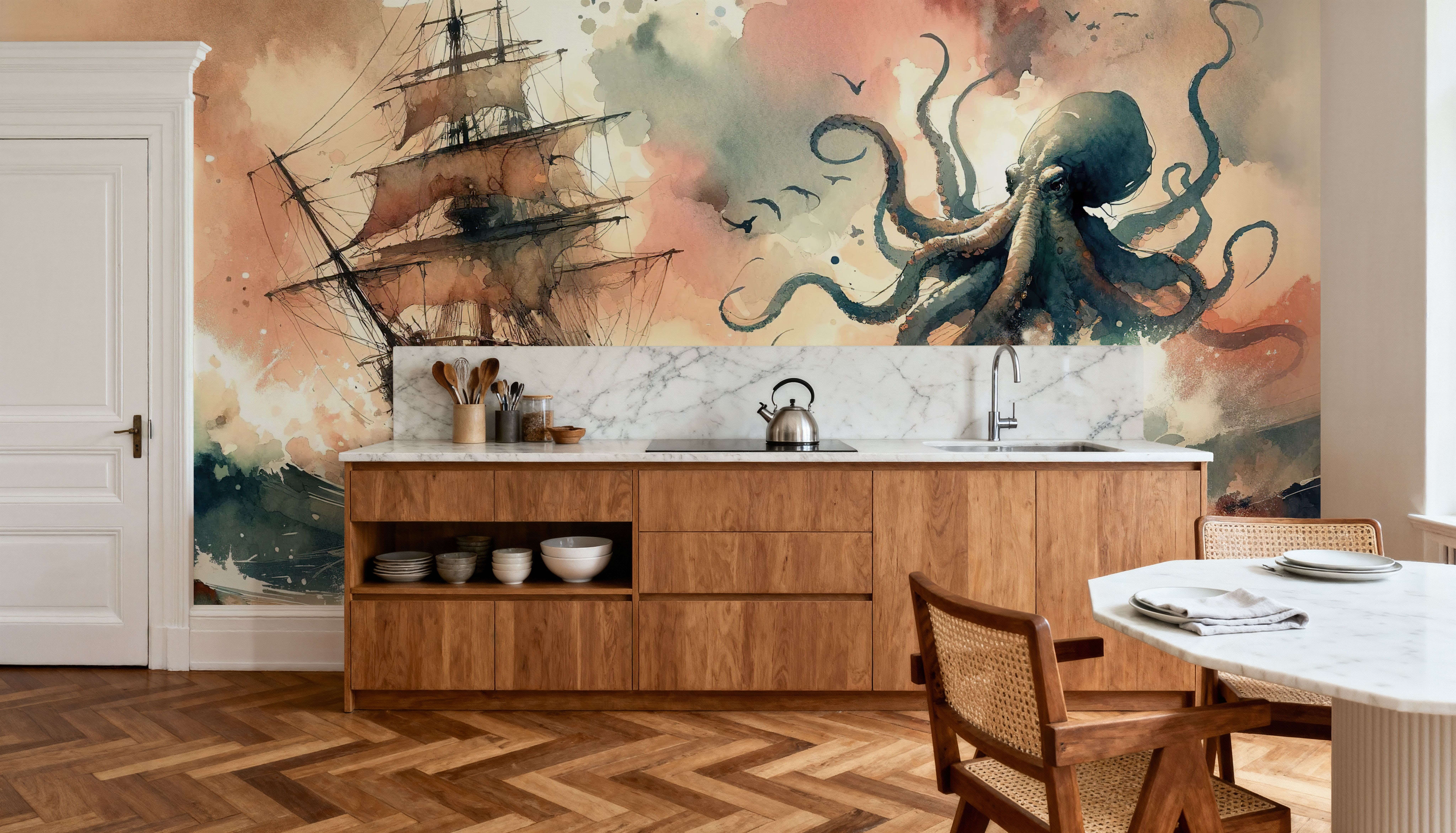 Battle with the Sea Monster