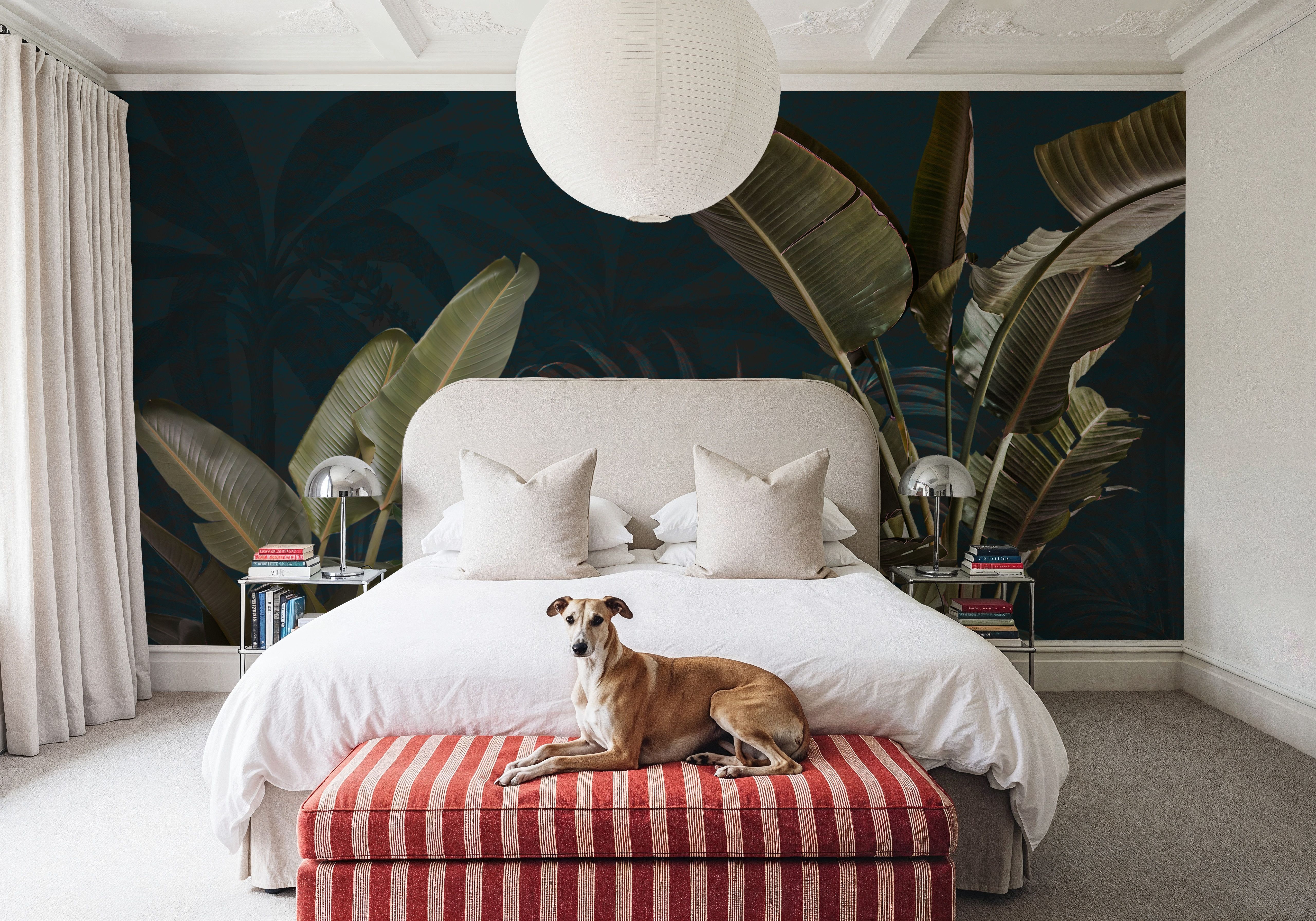 Banana Leaf Study, Wallpaper