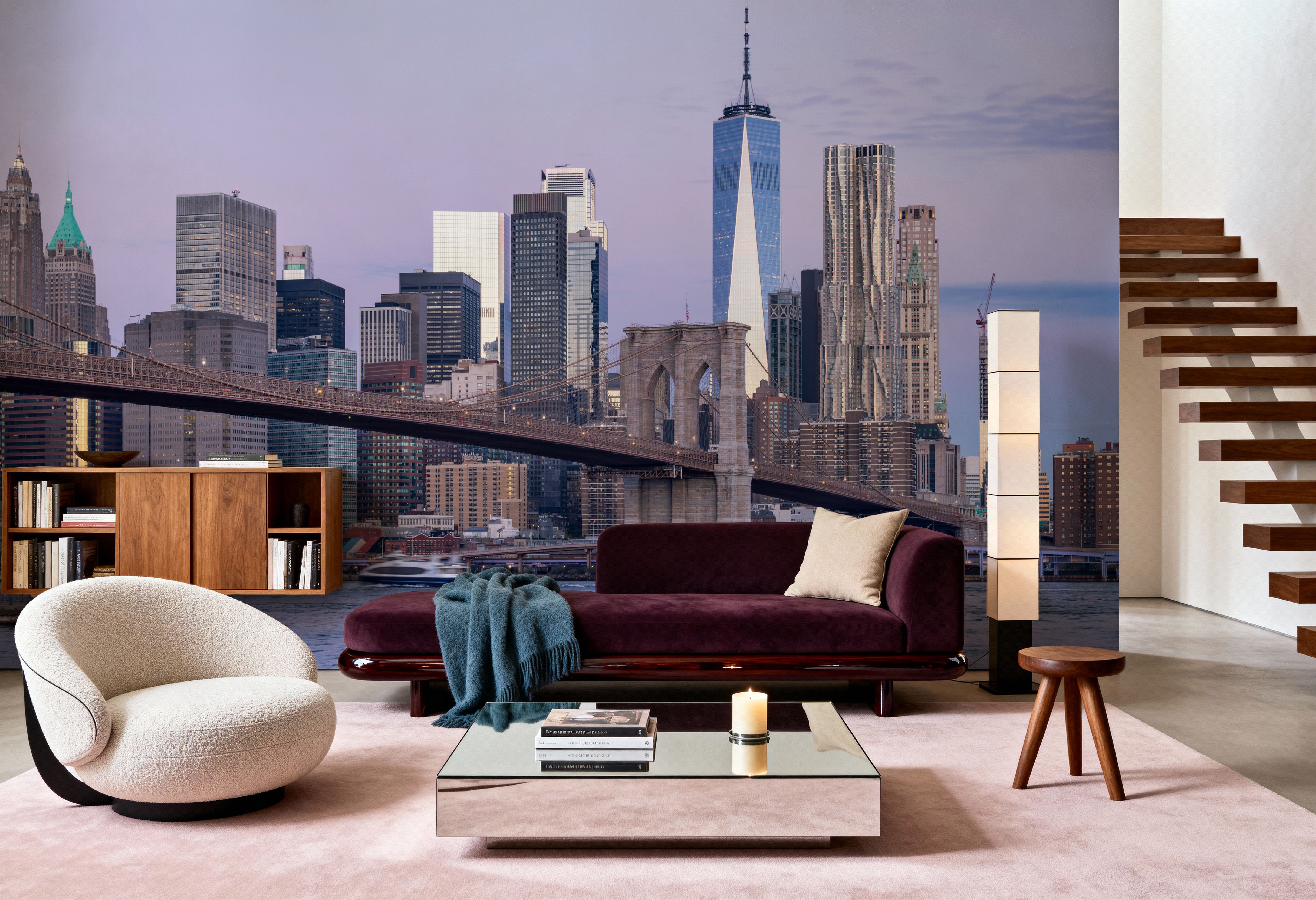 Brooklyn Bridge Au Naturale, Wallpaper