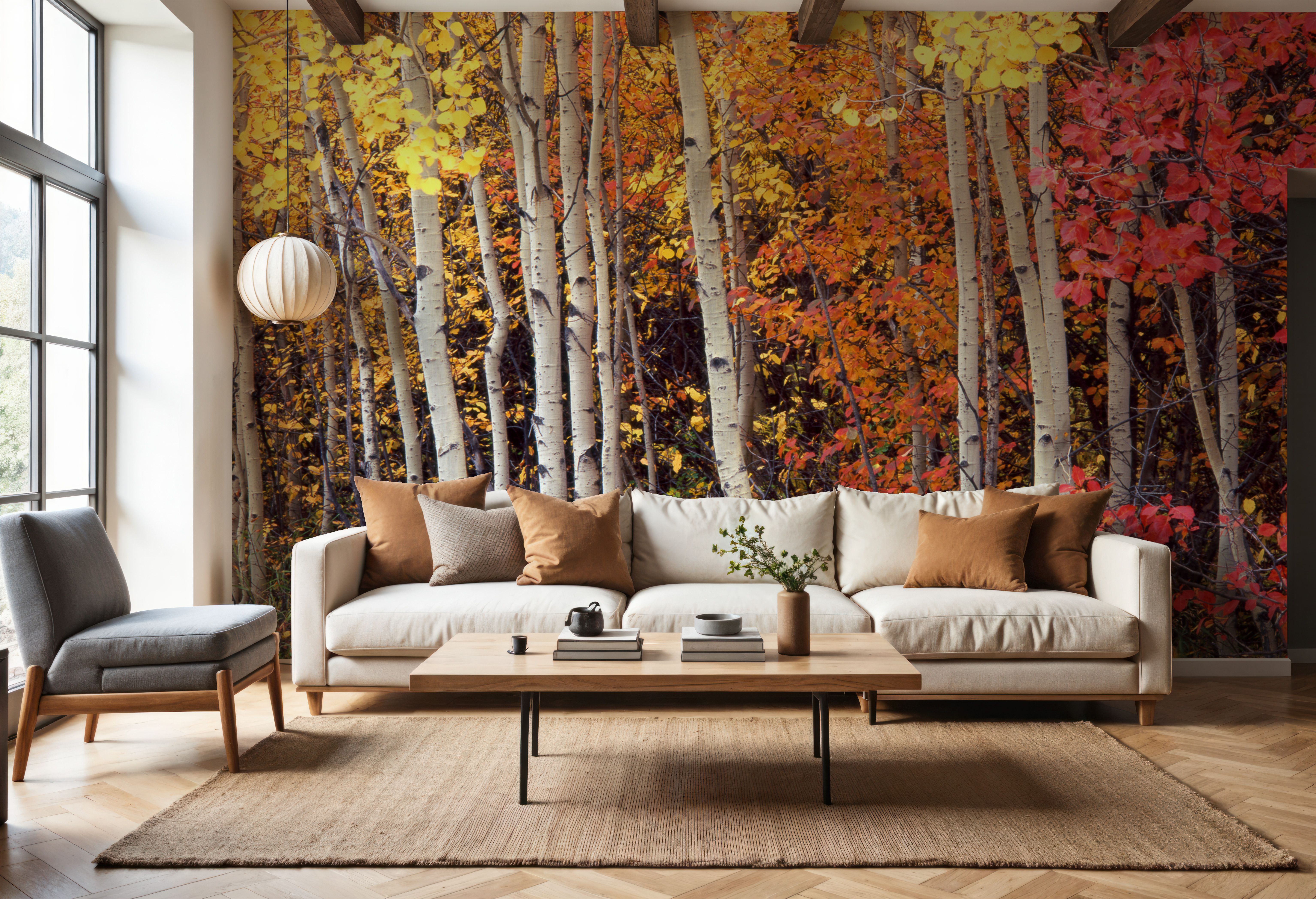 Autumn Aspen Grove