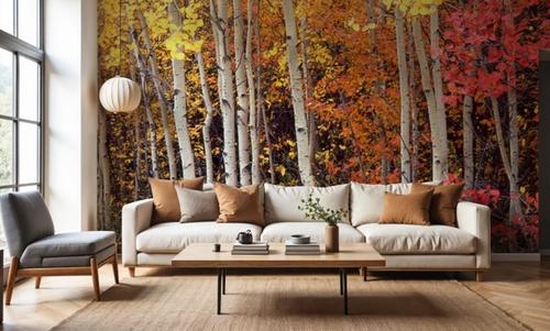 Autumn Aspen Grove
