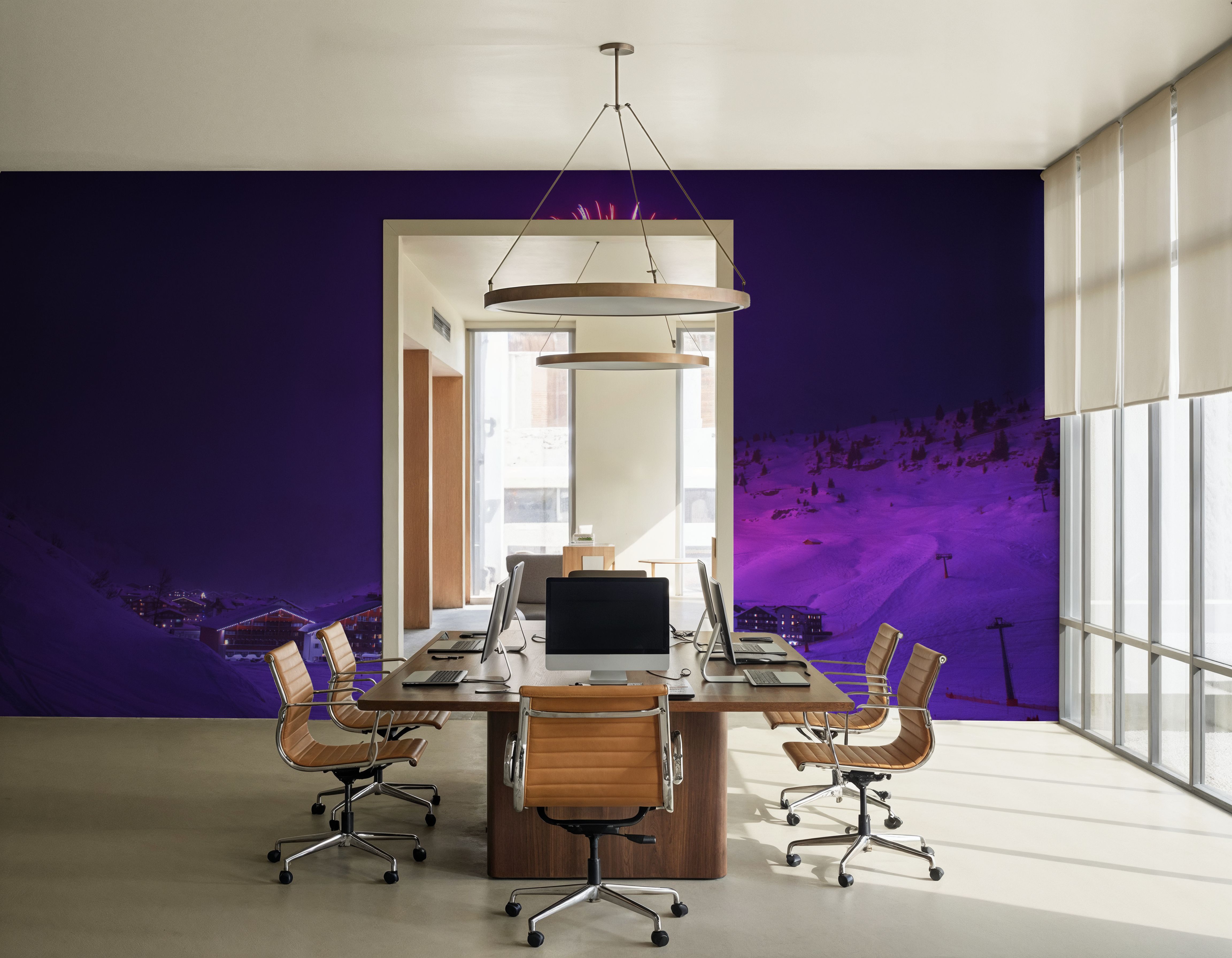 Fireworks in the Alps