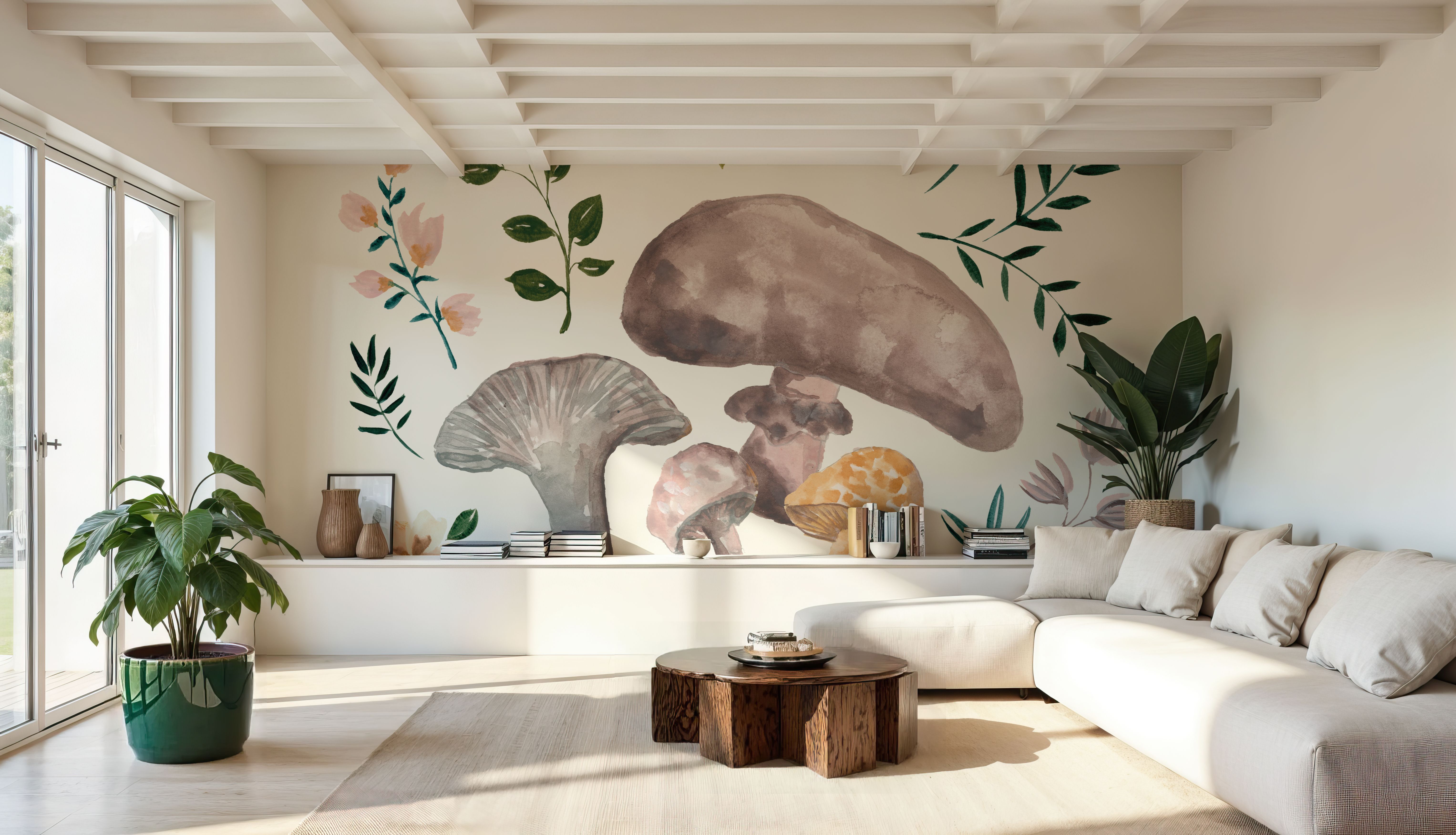 Wall Mural - Morning Call VI - Living room - Wallism US - Premium, Textured or Peel & Stick