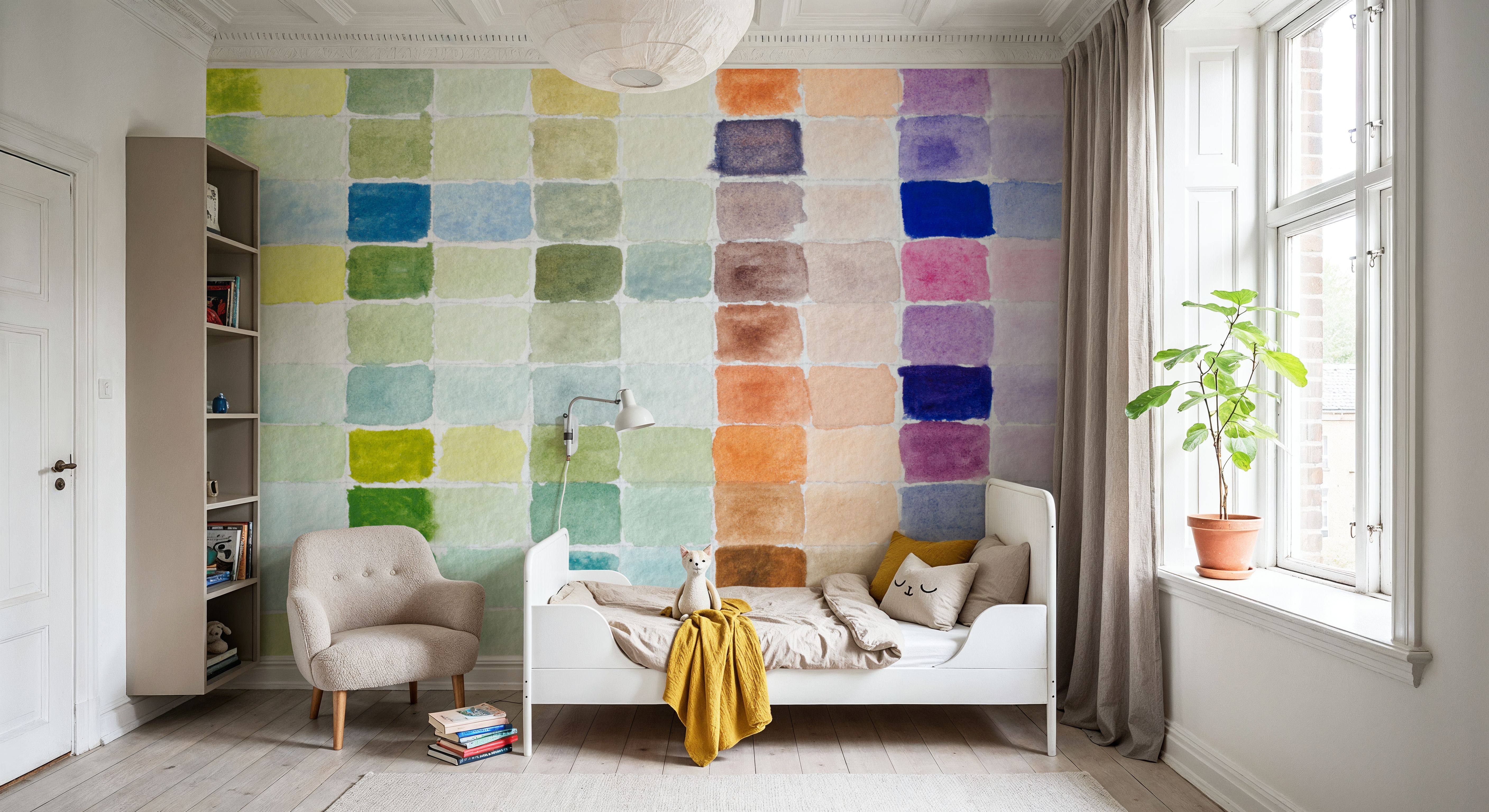 Watercolor Grid