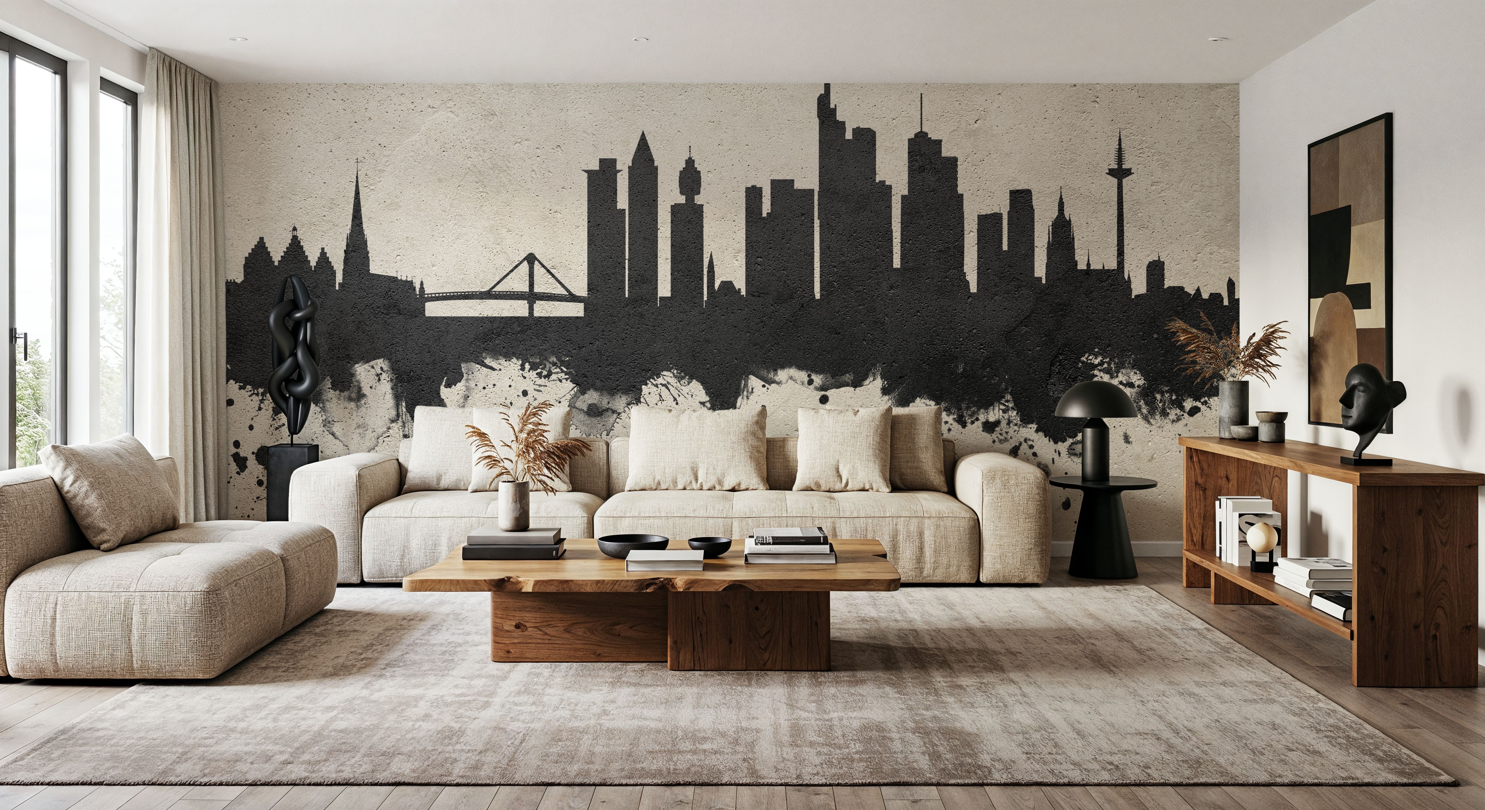 Frankfurt Skyline Concrete