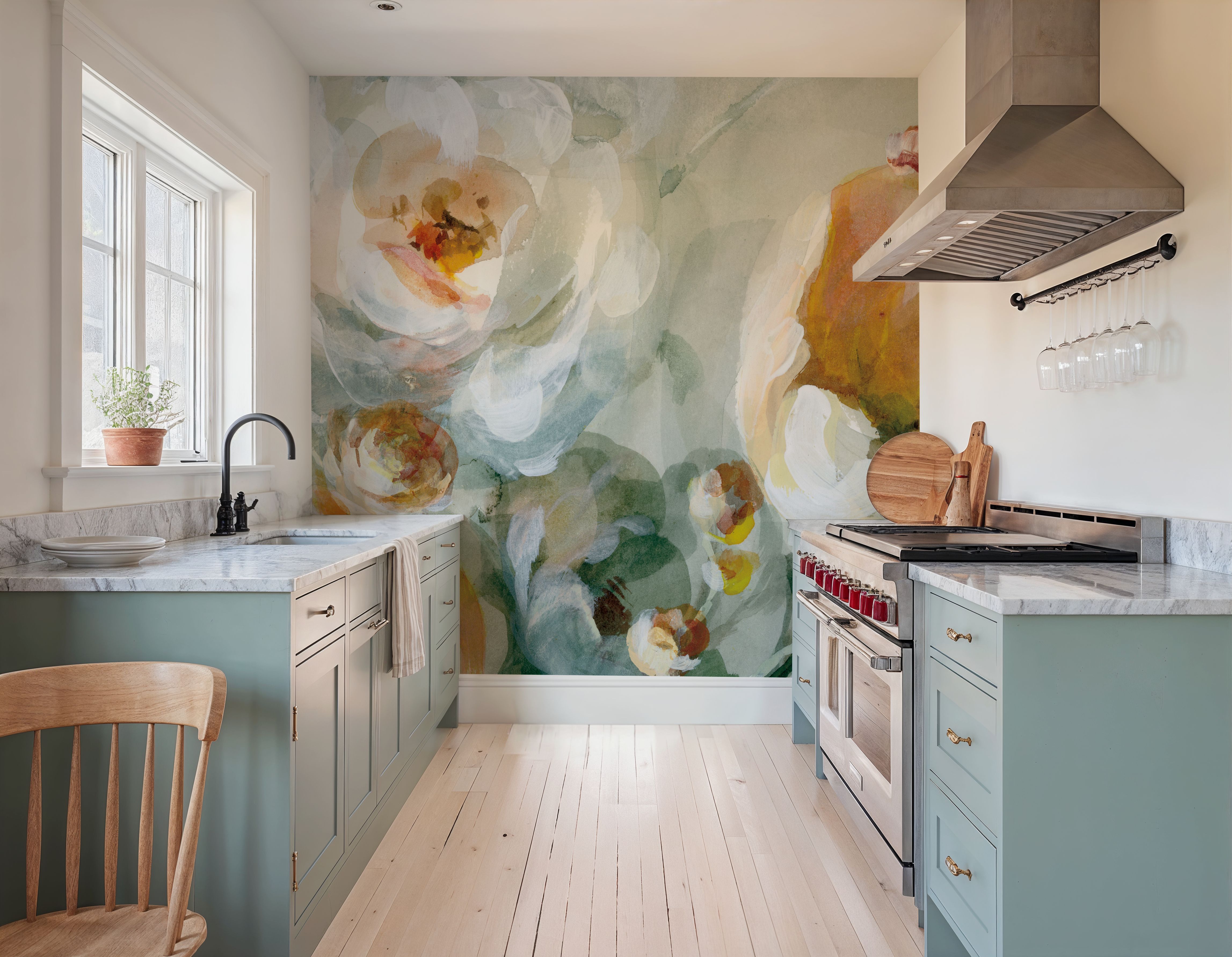 Fall Blossoms Panel I