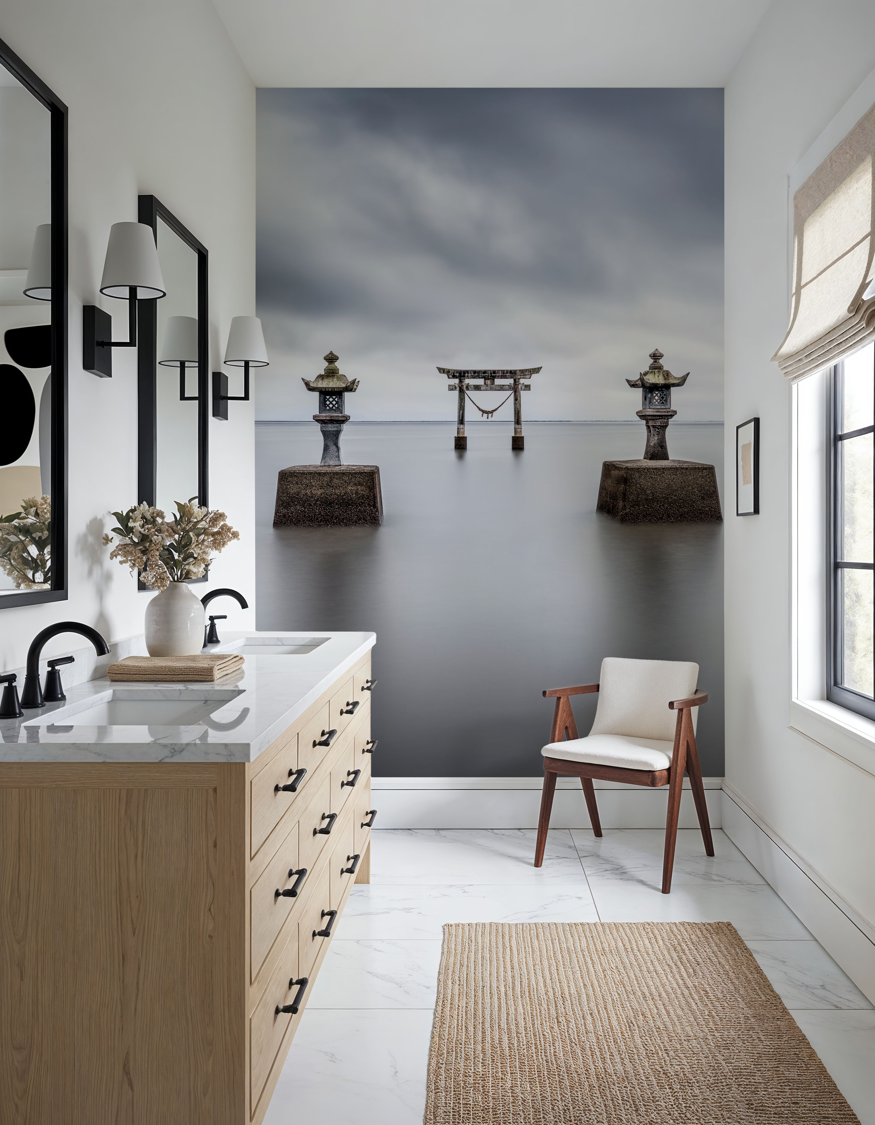 Torii of the Einoo Tsurugi Shrine