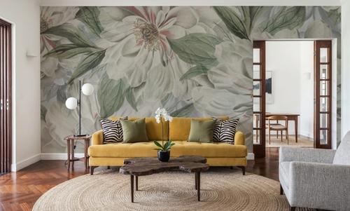 Peony Study - Pearl and Green