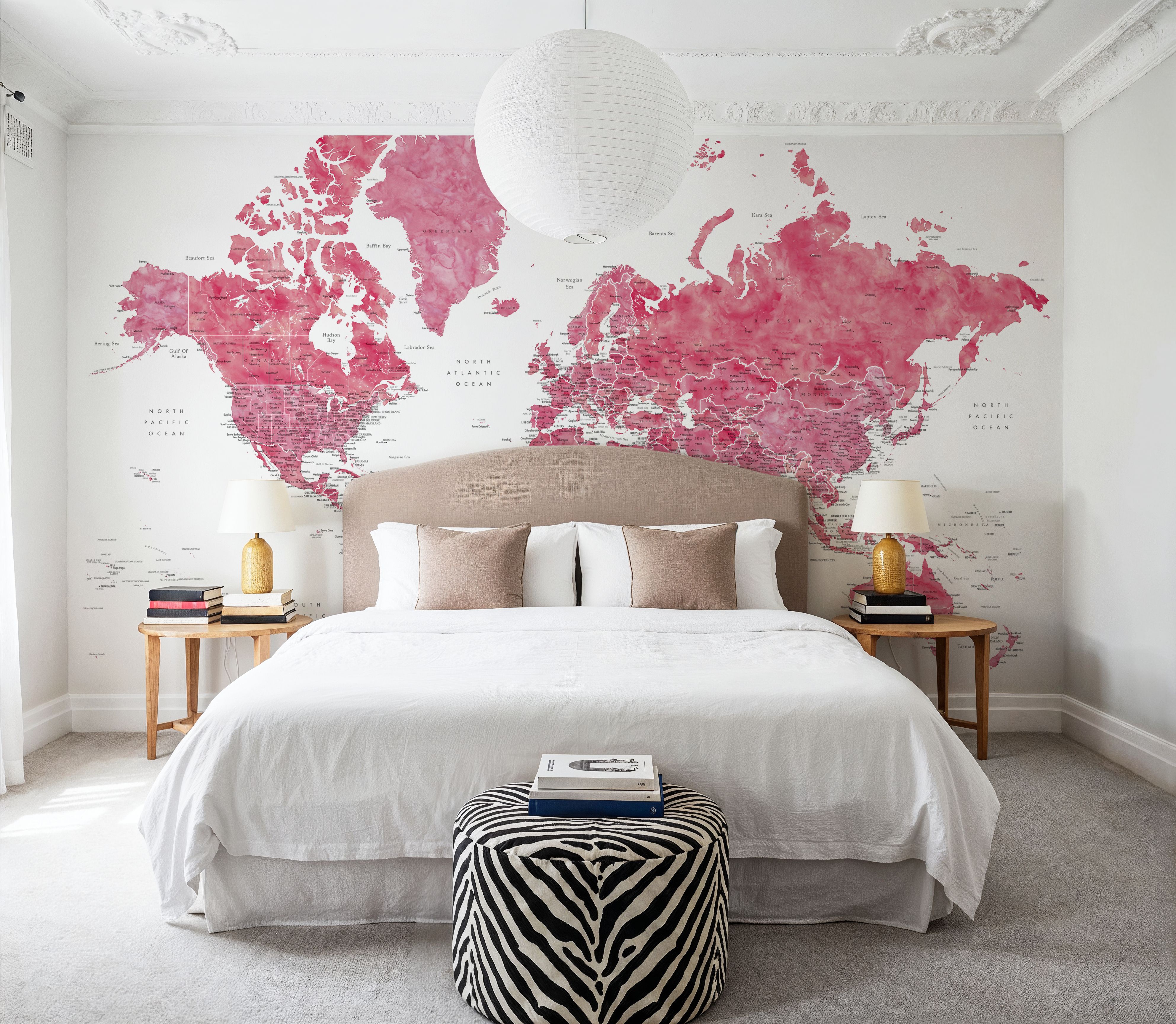 World Map Cities - Wanda
