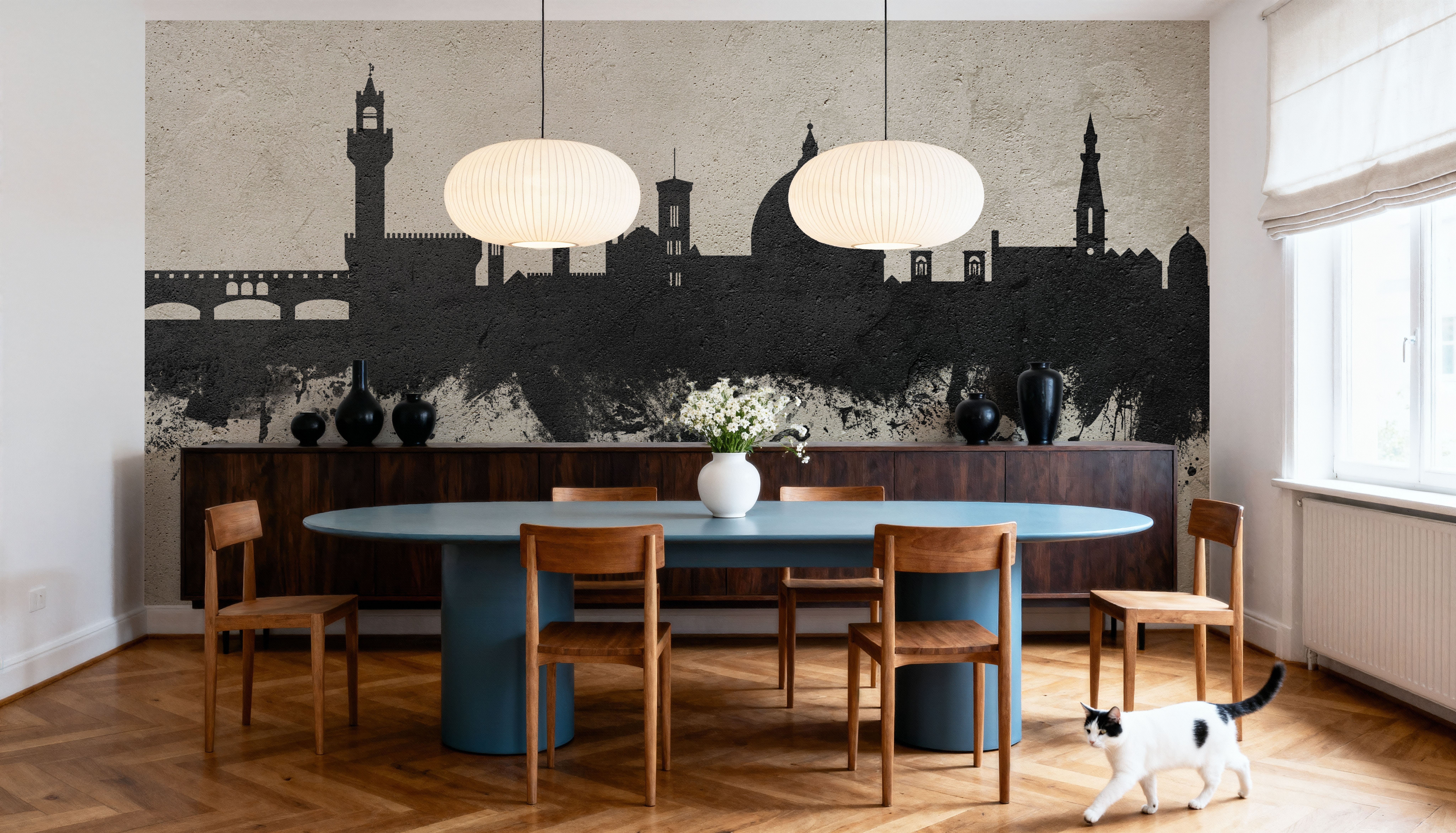 Florence Italy Skyline Concrete