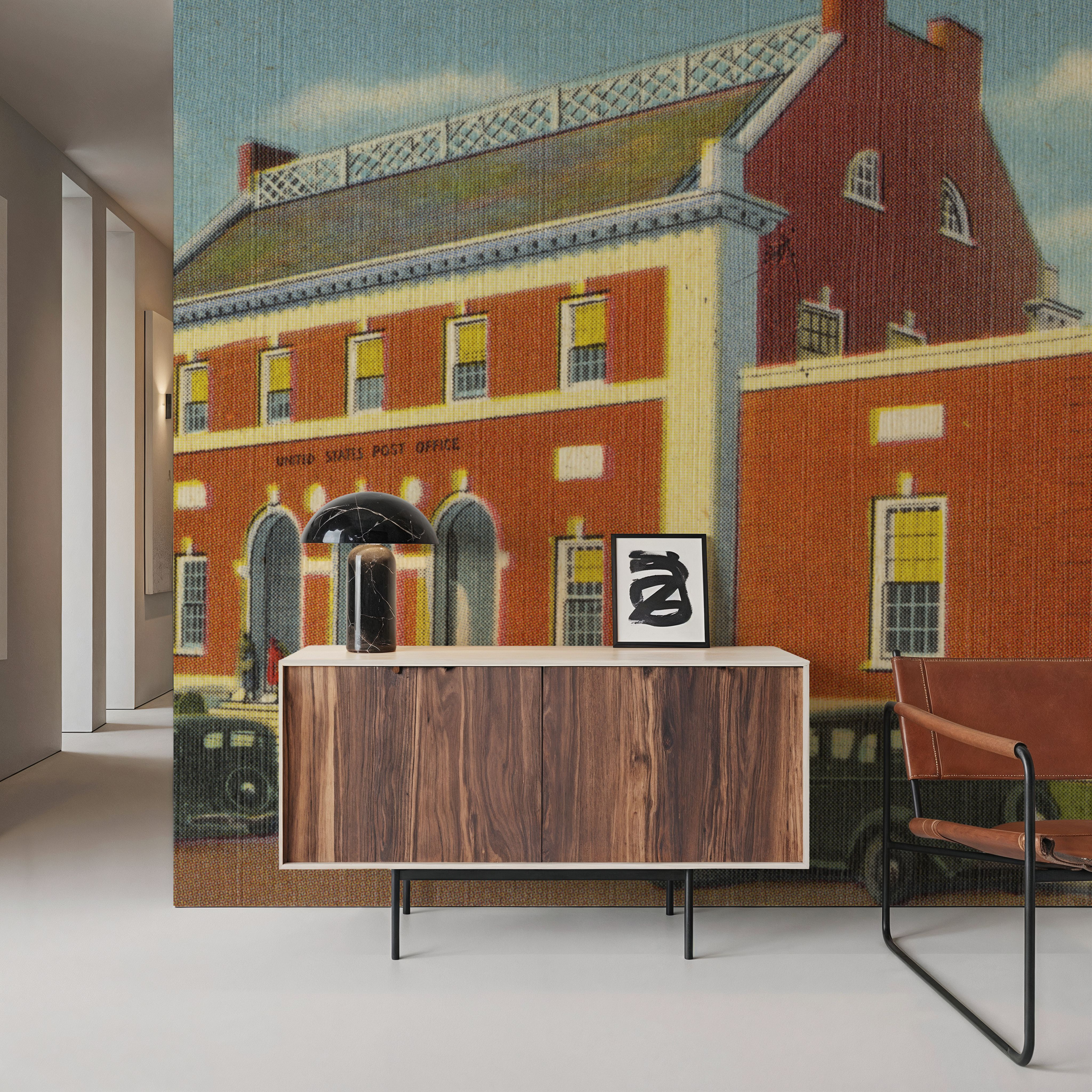 Greetings from the Post Office - Screenprint Postcard