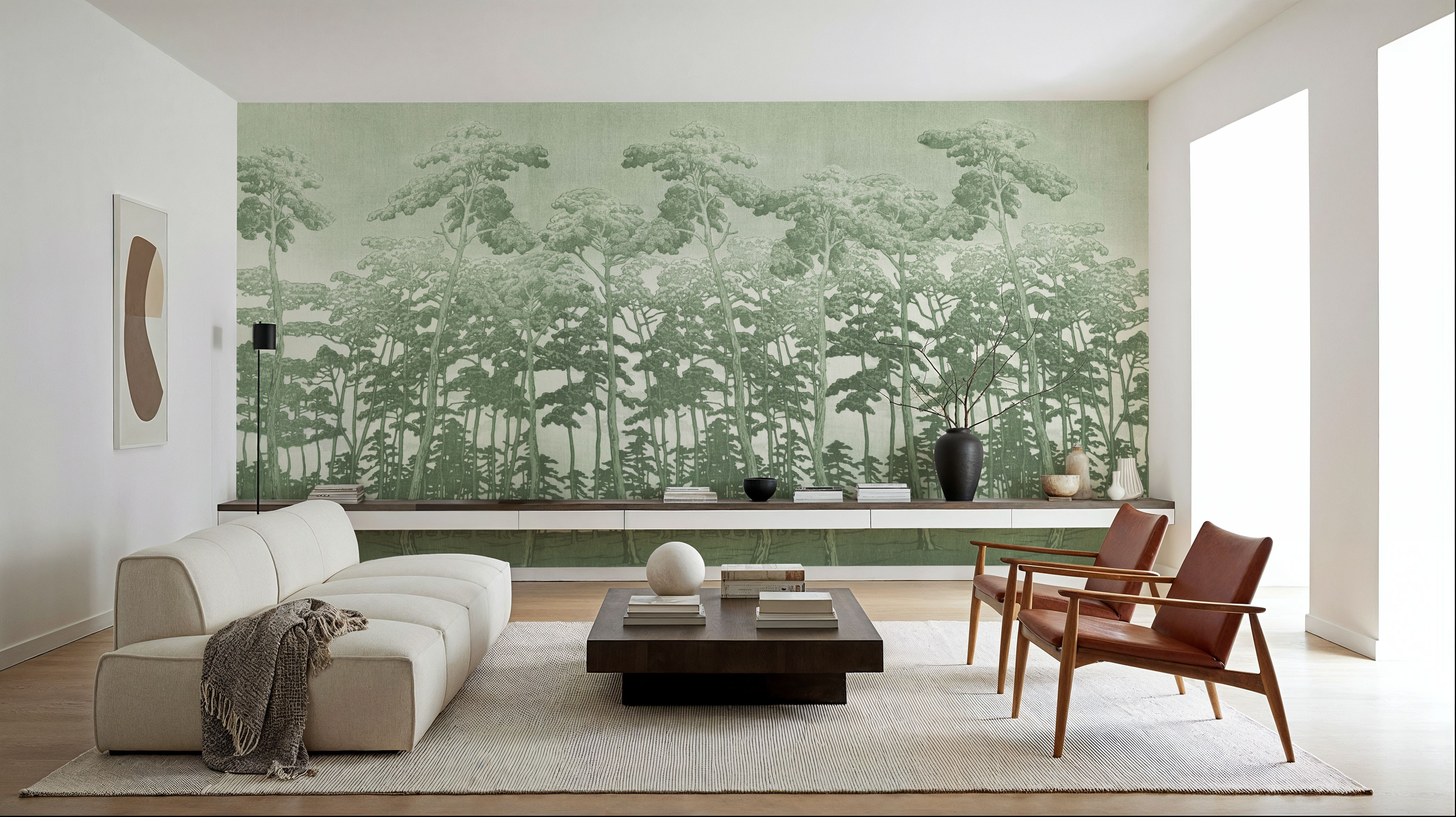 Tranquil Pinescape, Linden Green