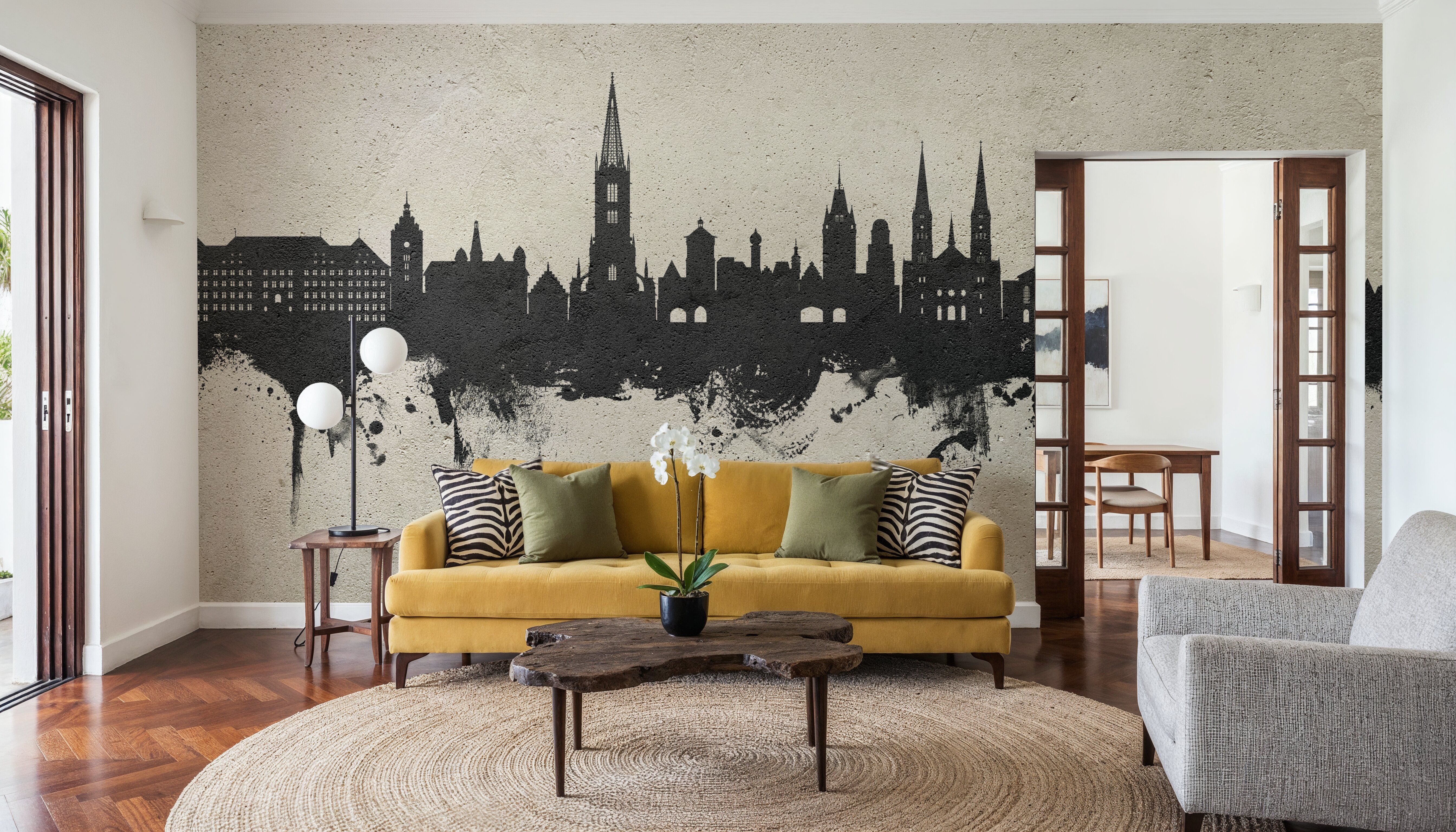 Freiburg Germnay Skyline Concrete