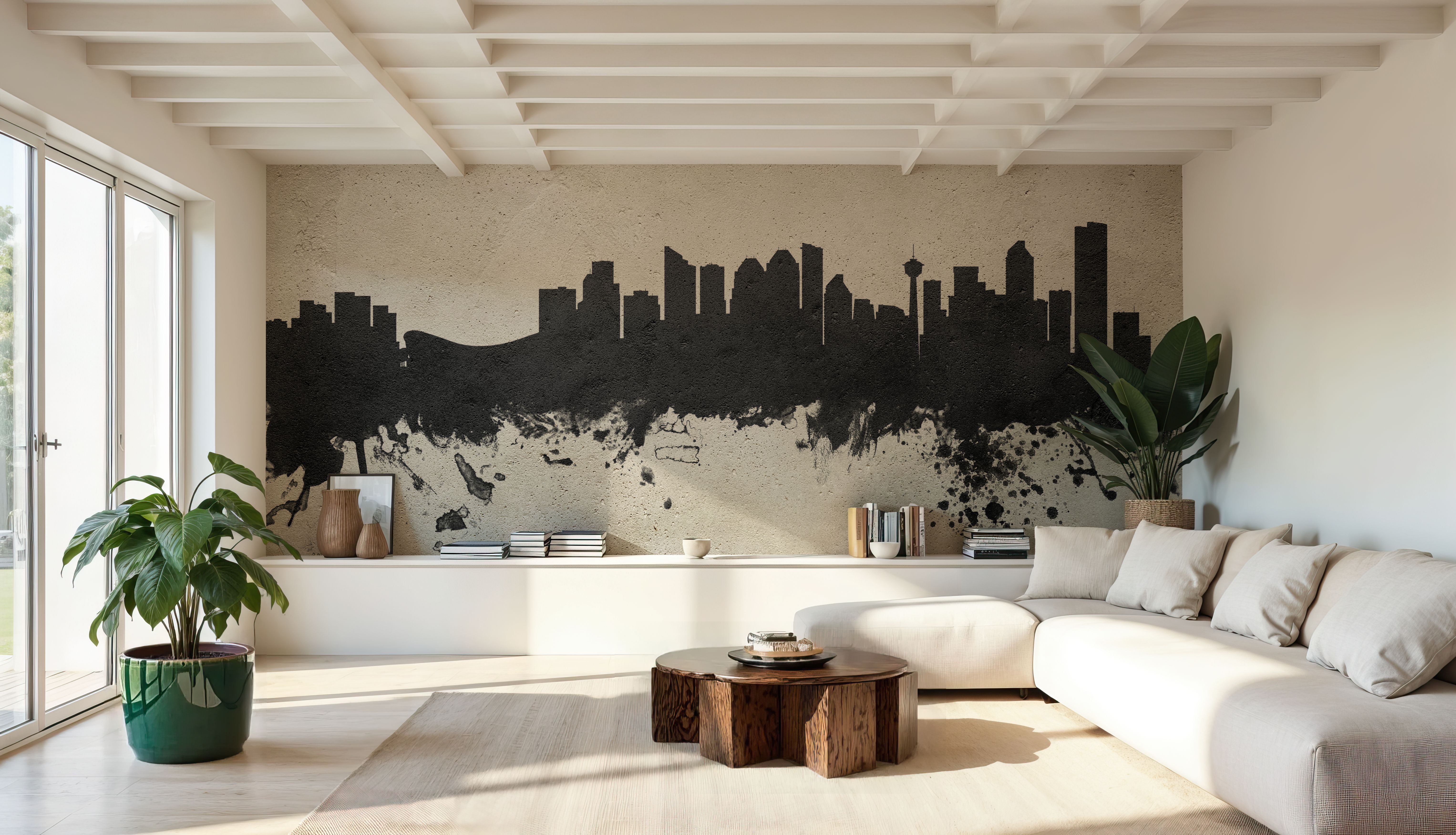 Calgary Canada Skyline Concrete