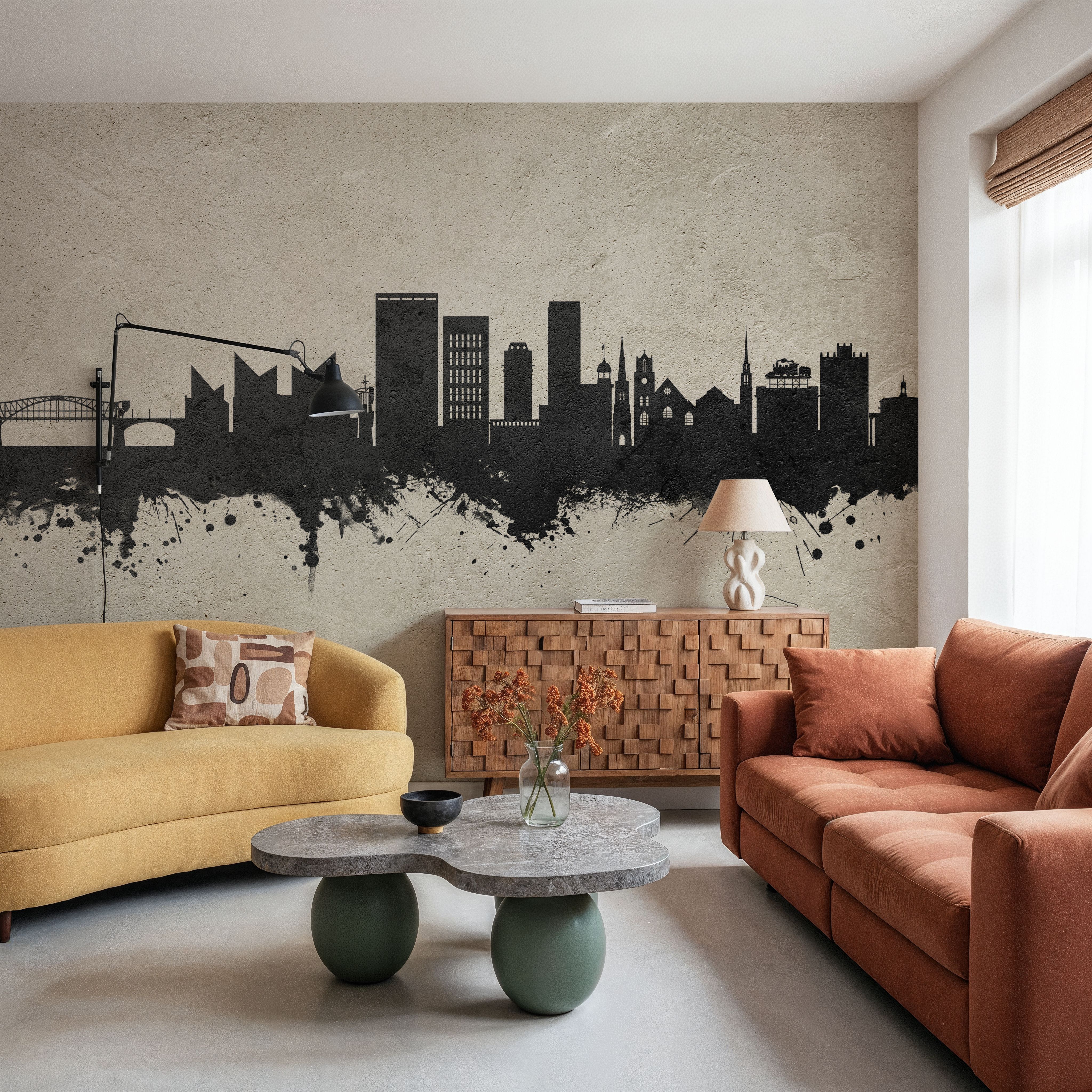 Chattanooga Tennessee Skyline Concrete