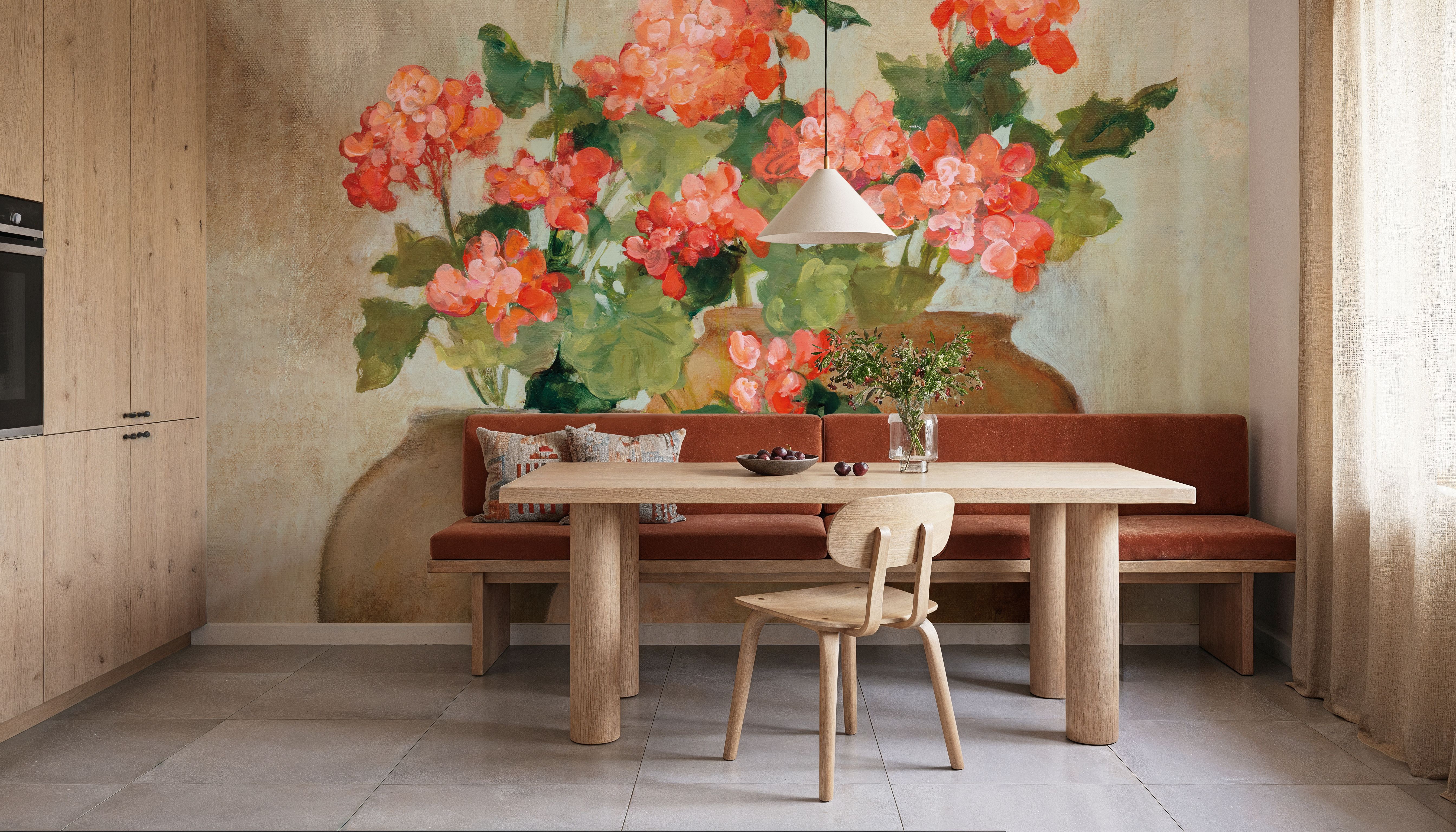 Cottage Geraniums II