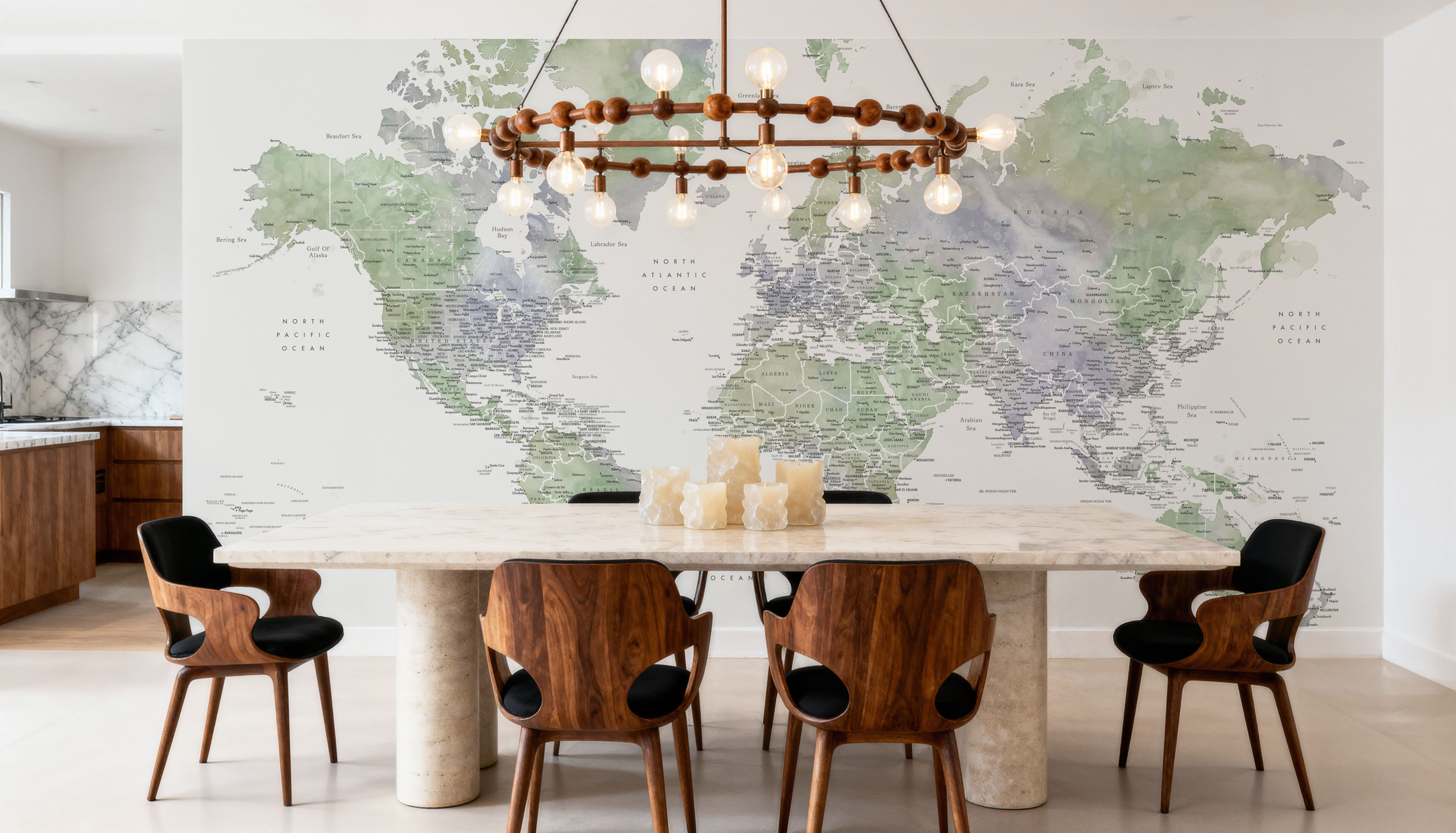 World Map Cities - Fofo