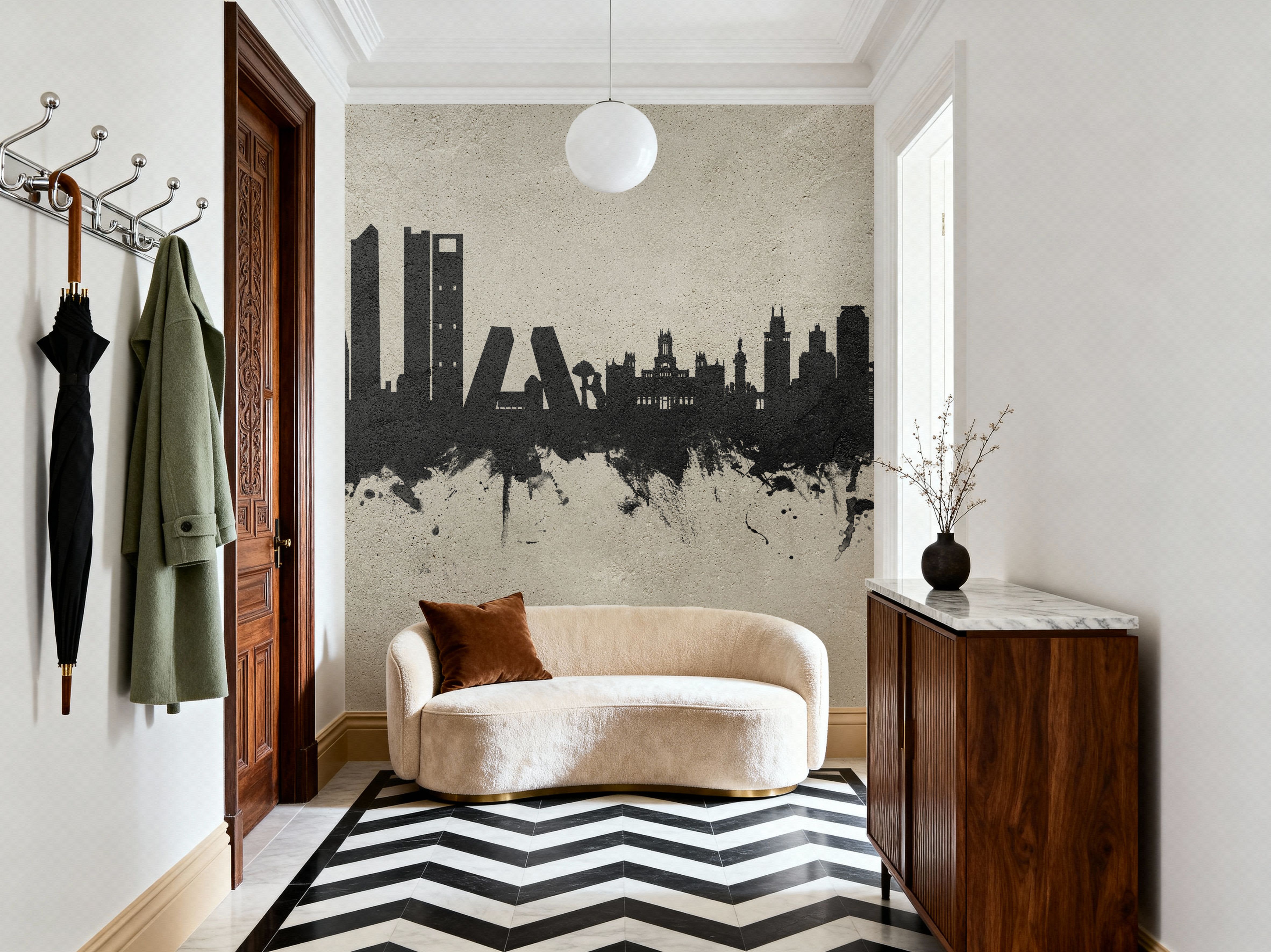 Madrid Skyline Concrete