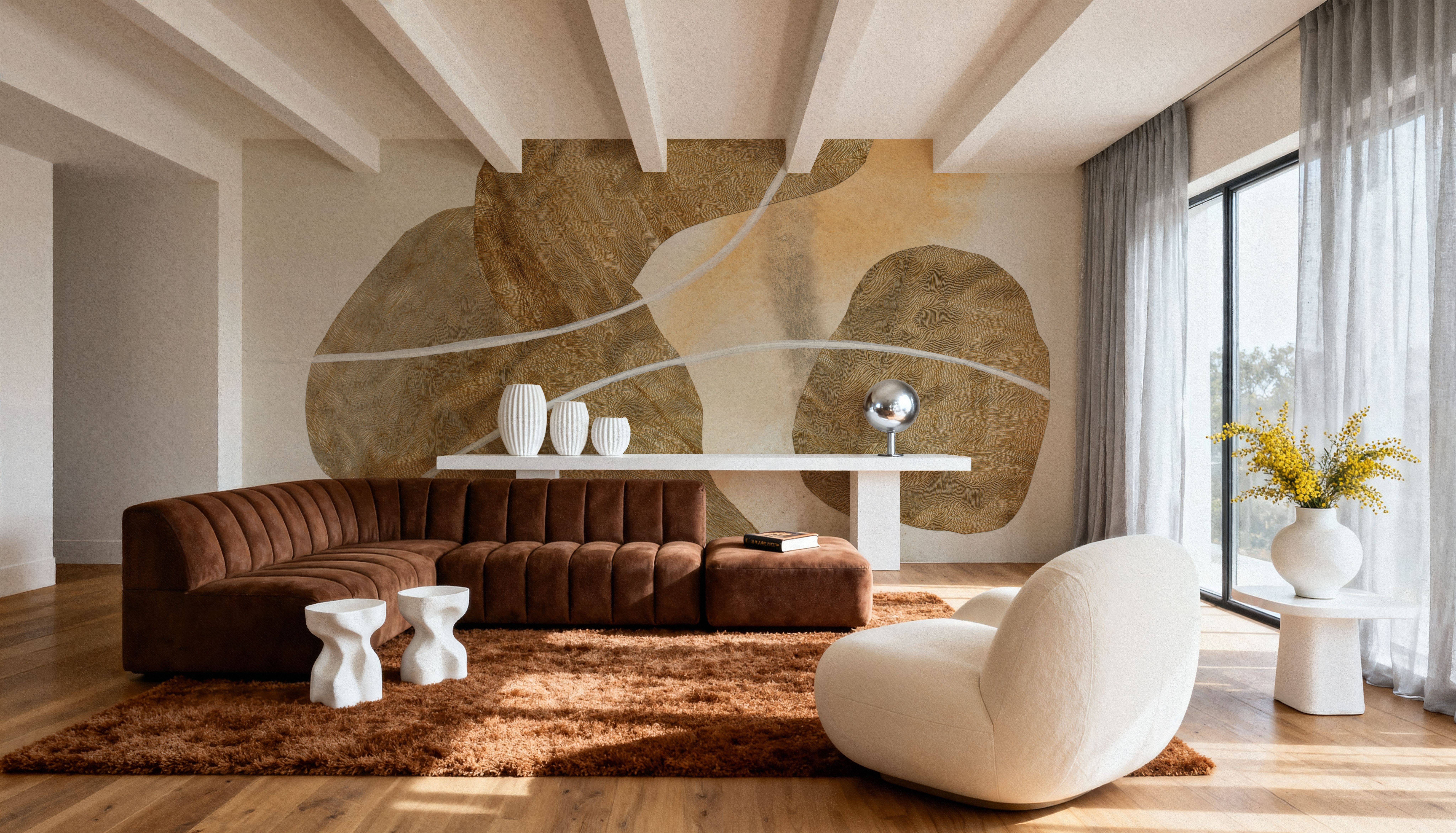 Metallic Textures III, Wallpaper