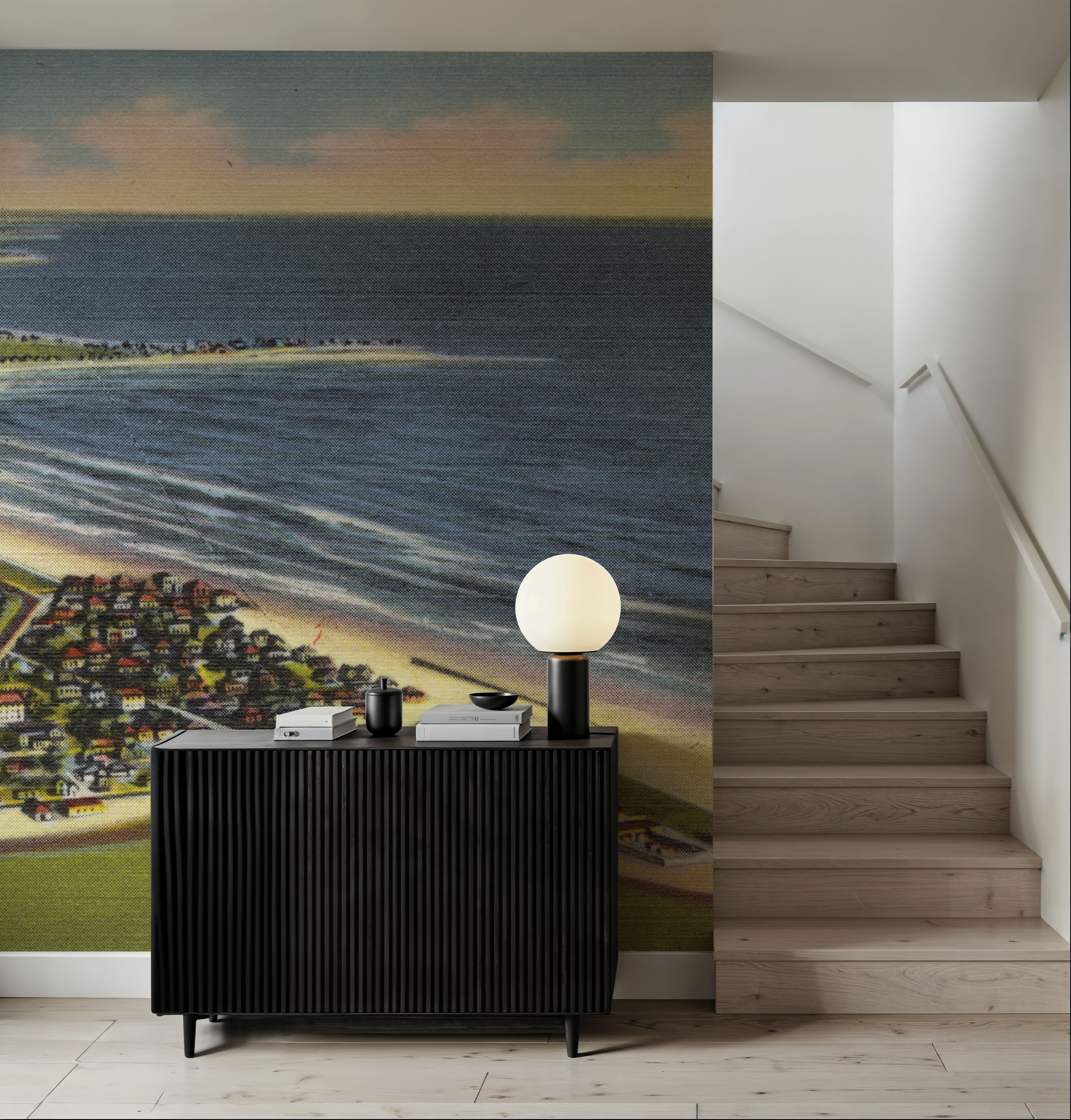 Greetings from the Beach - Screenprint Postcard