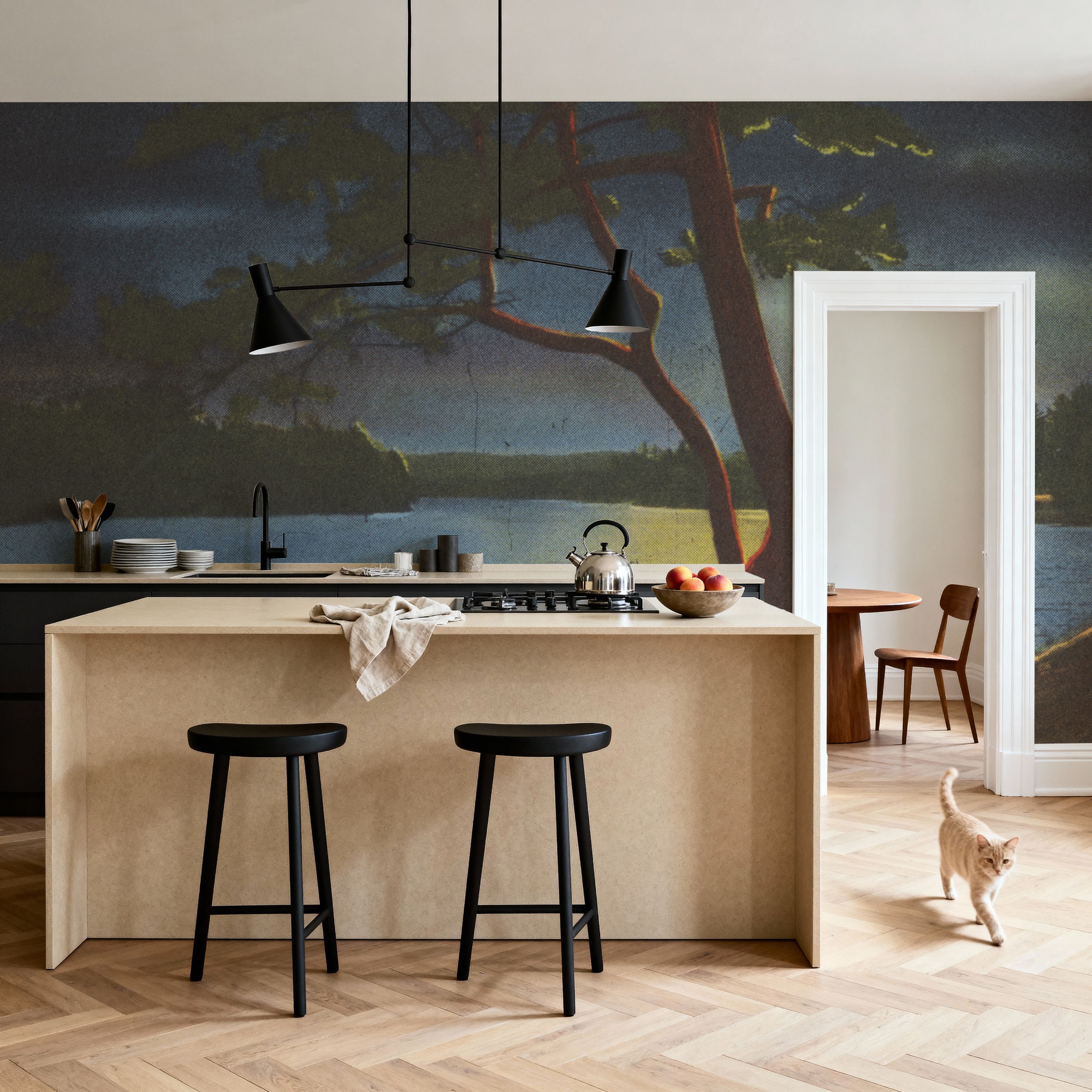 Moonshadow - Screenprint Postcard