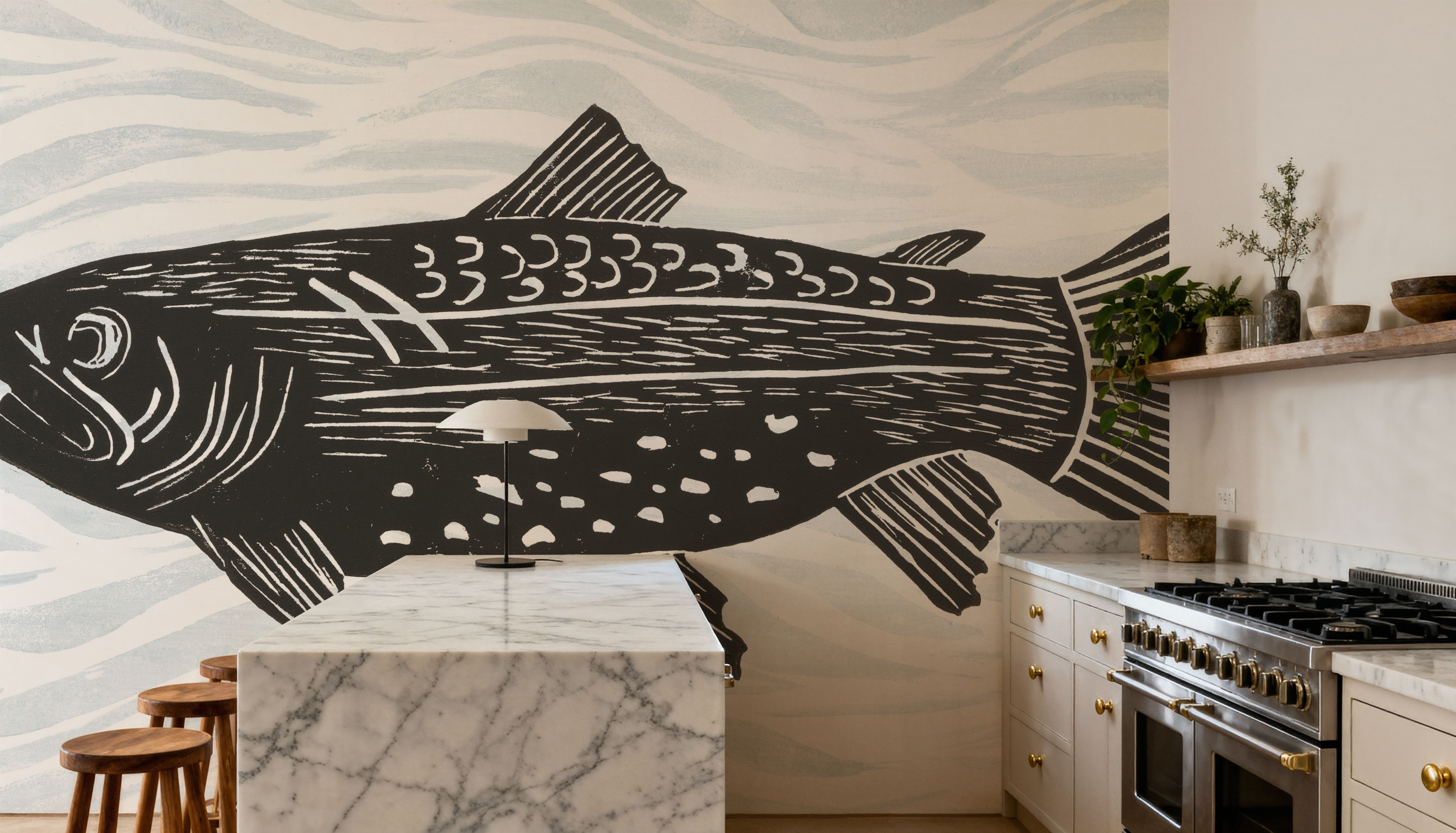 Fly Fishing I, Wallpaper