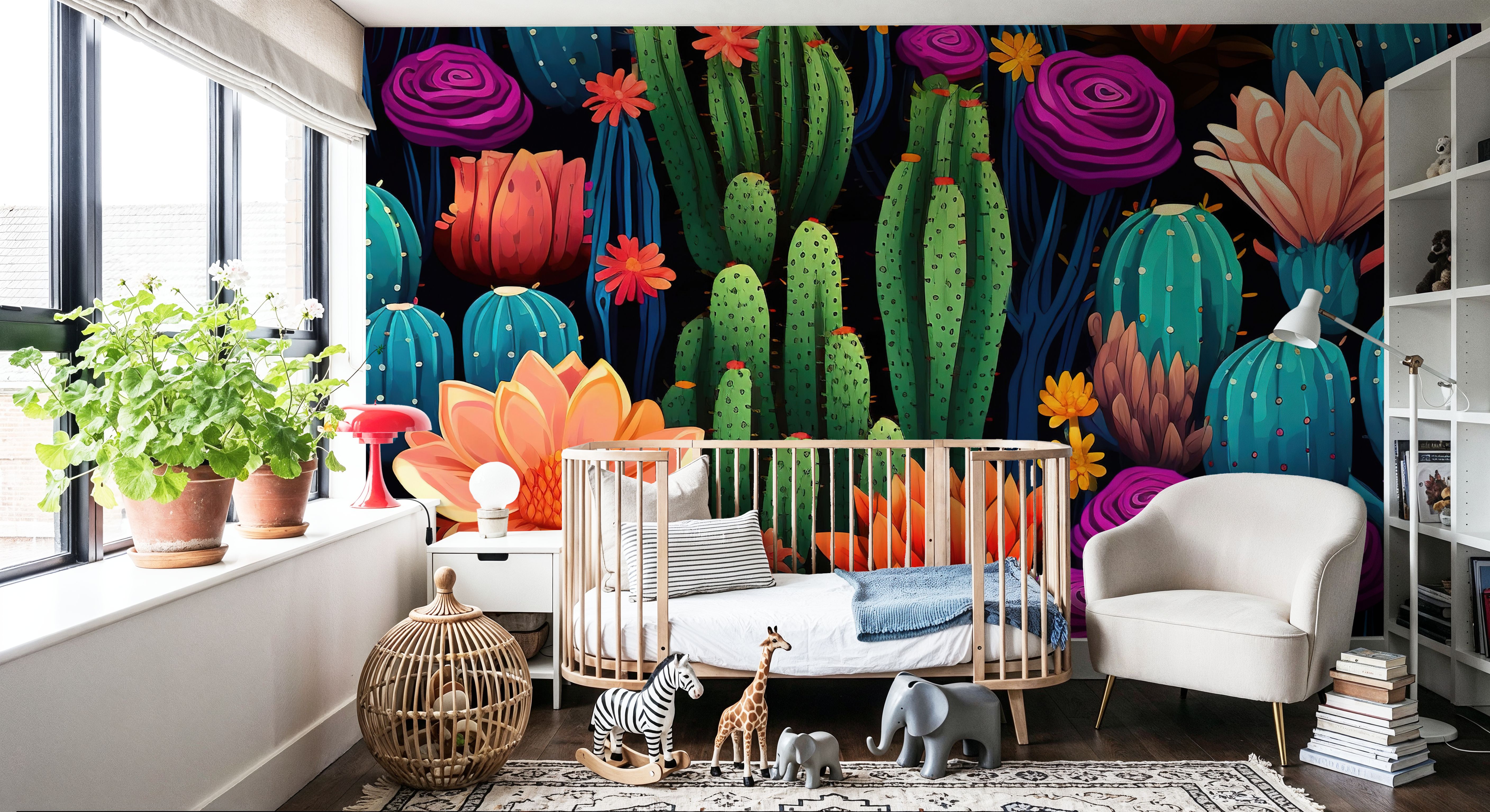 Cacti Carnival II, Tapeten