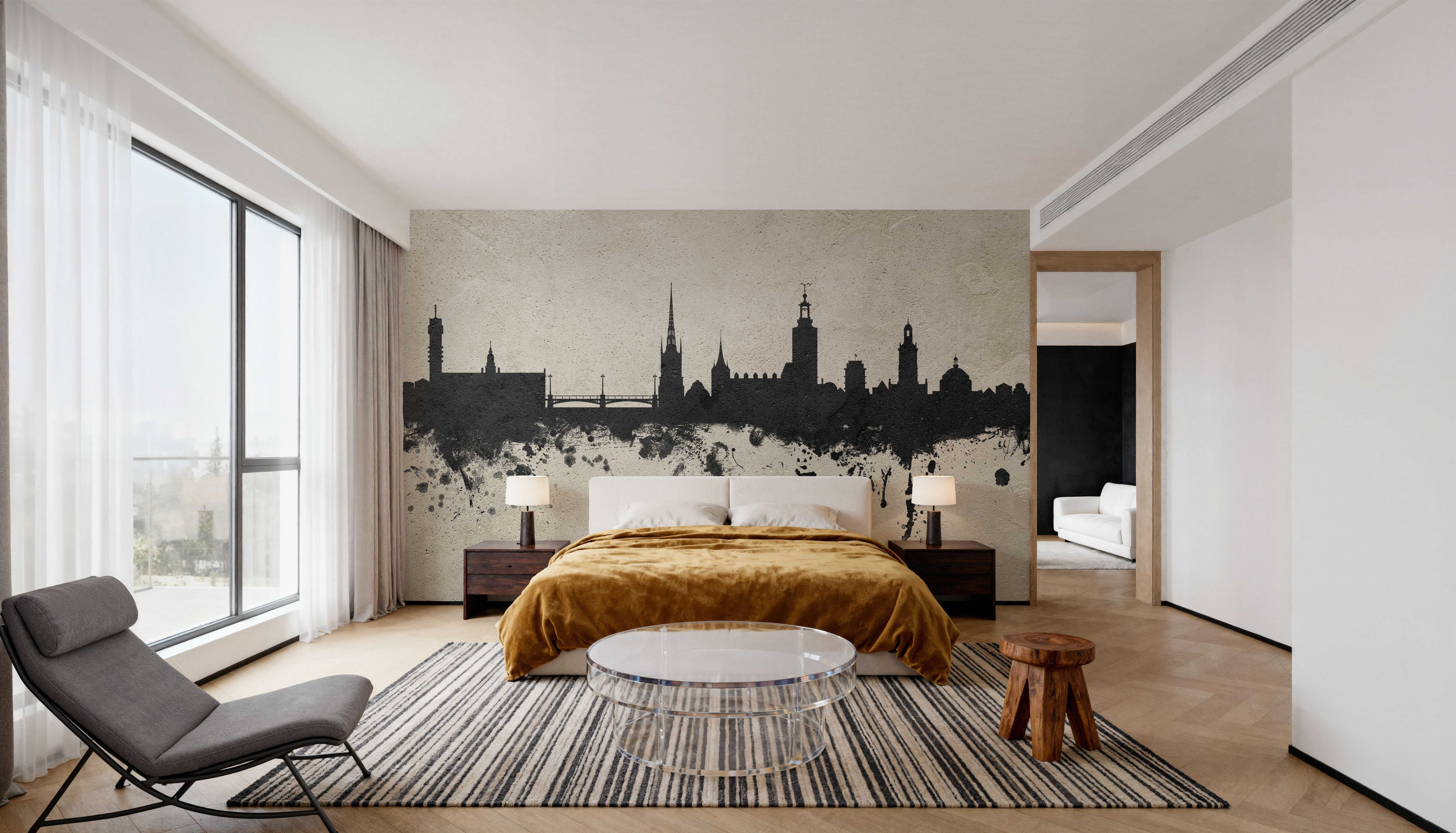 Stockholm Skyline Concrete