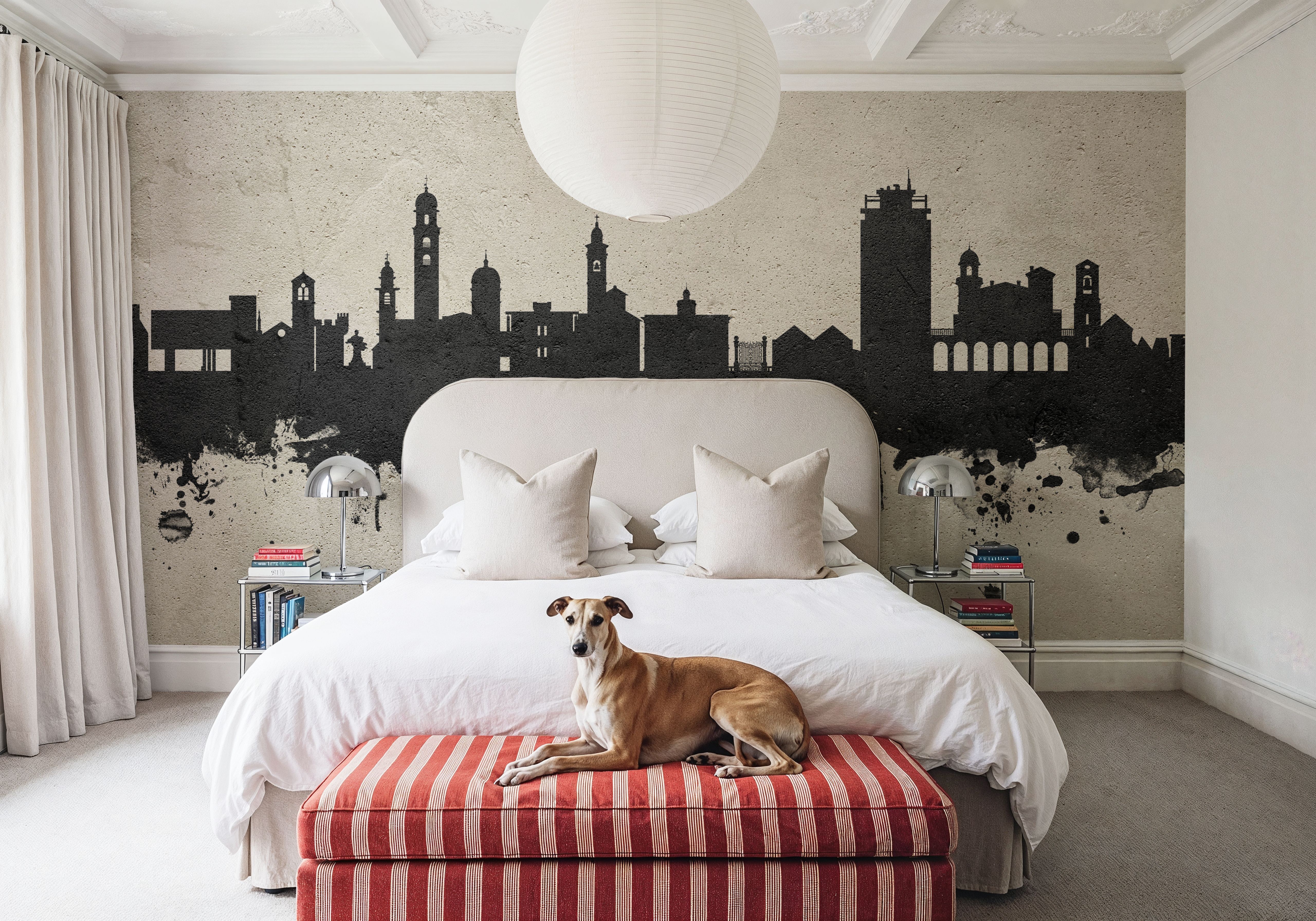 Lugano Switzerland Skyline Concrete