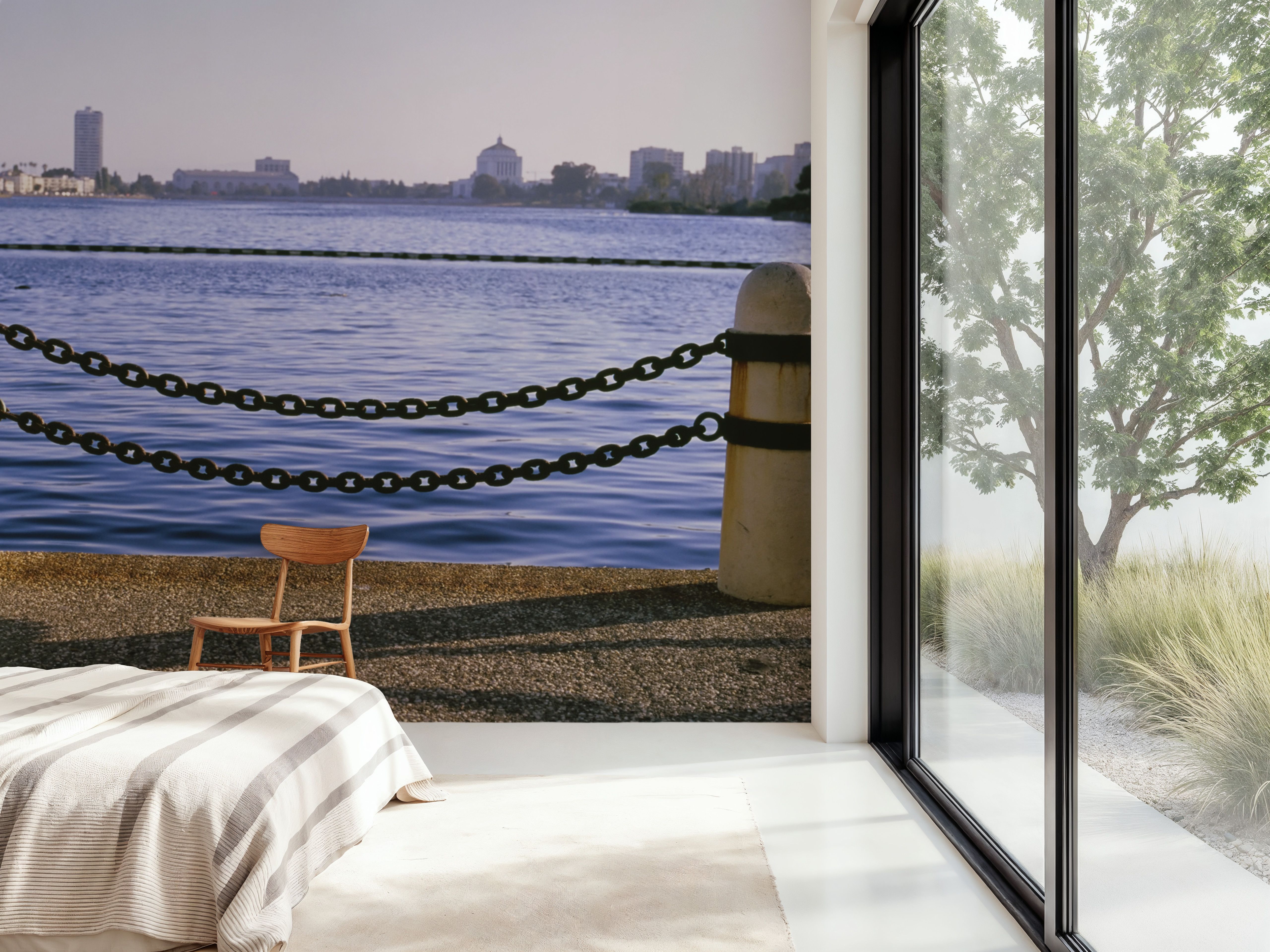 Urban Waterfront Serenity