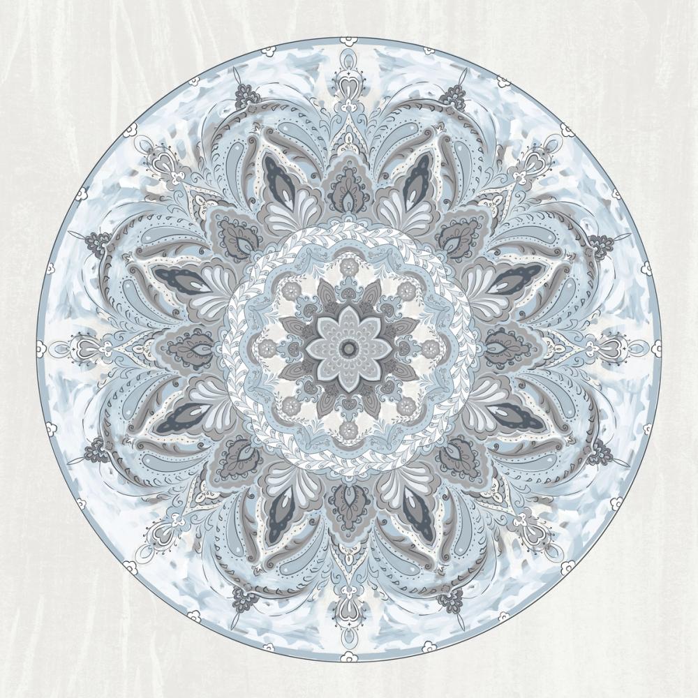 Goa Mandala I Dusty Blue