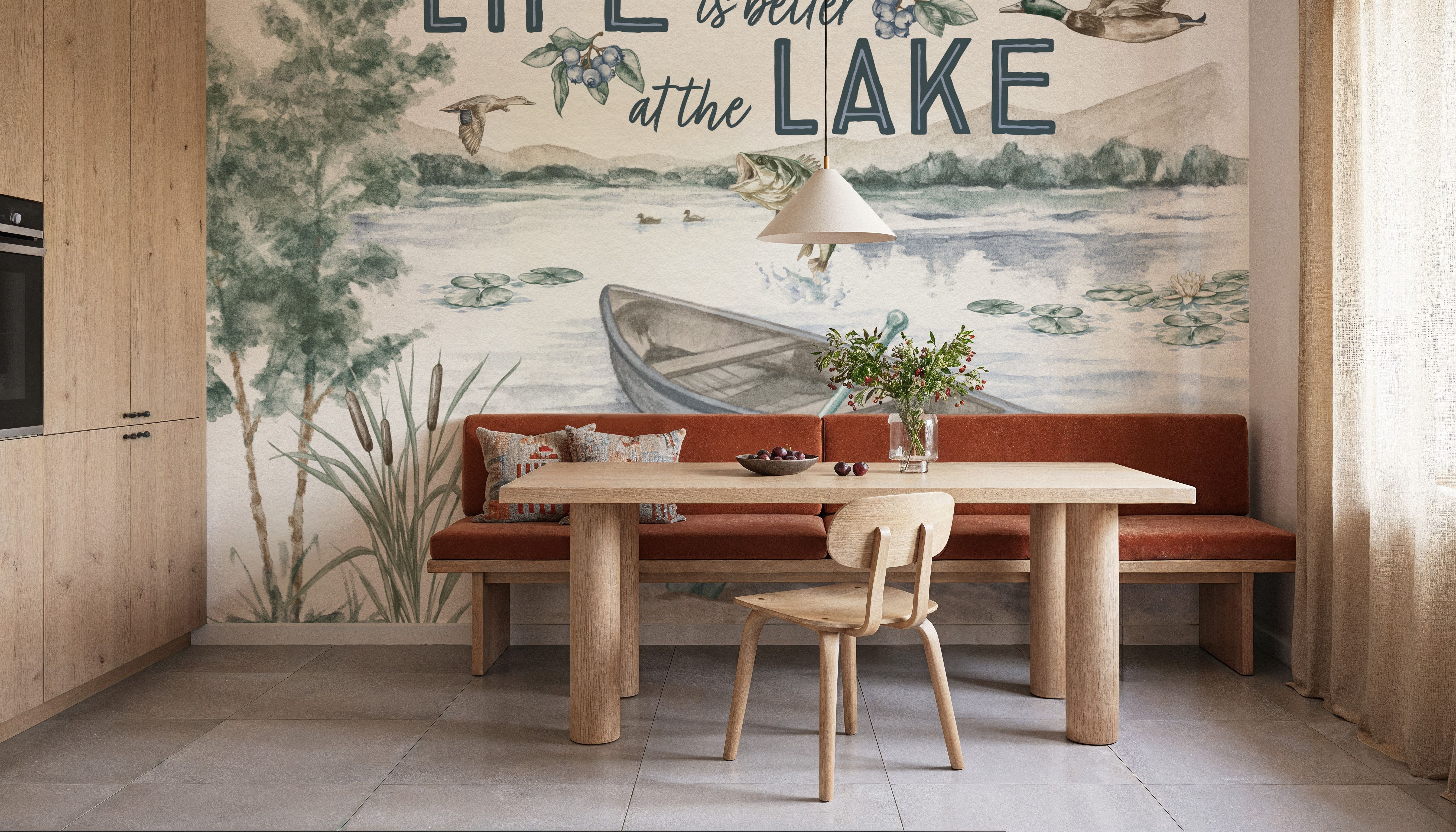 Lakeside I, Tapeten