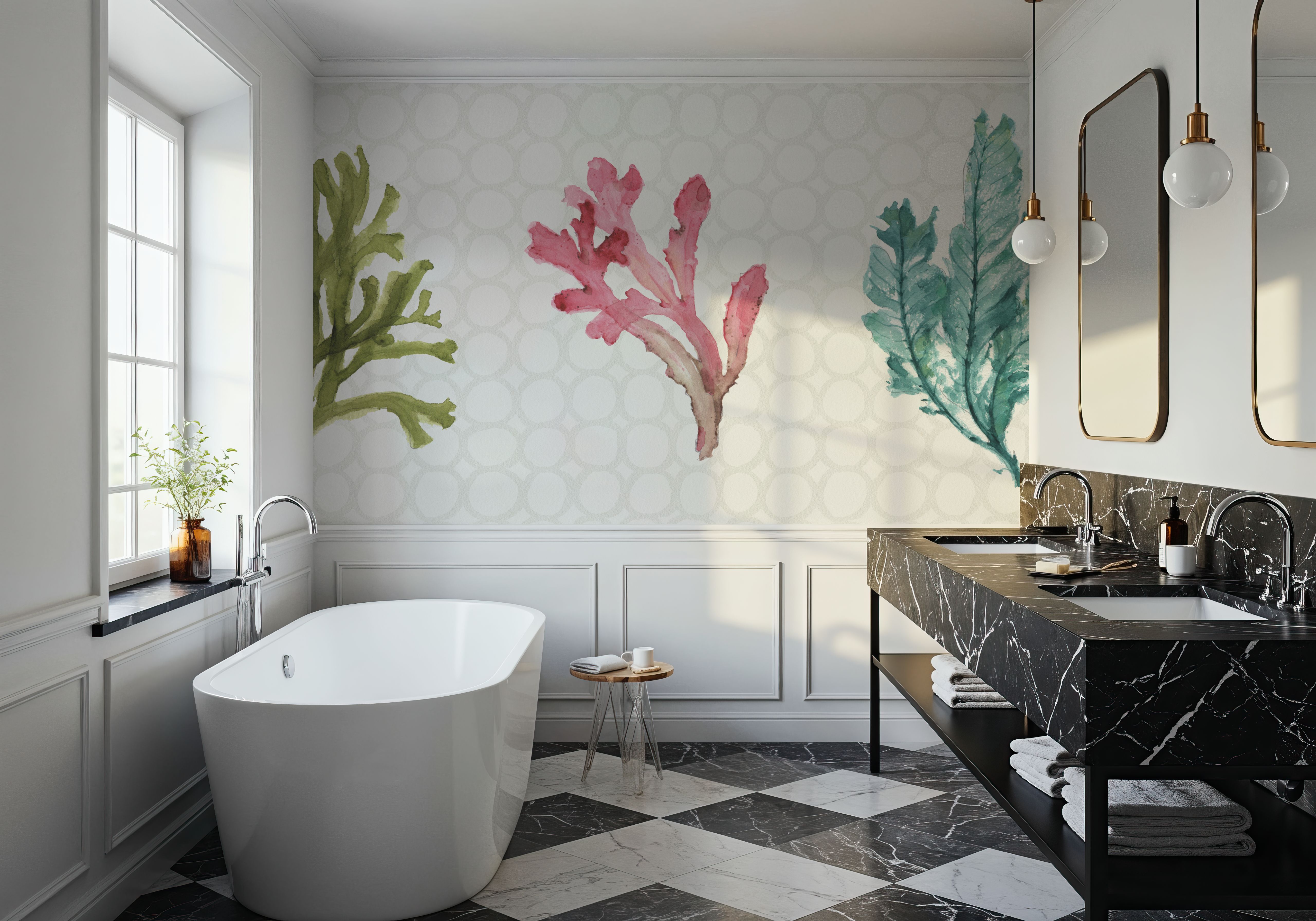 Mixed Greens XXXII, Wallpaper