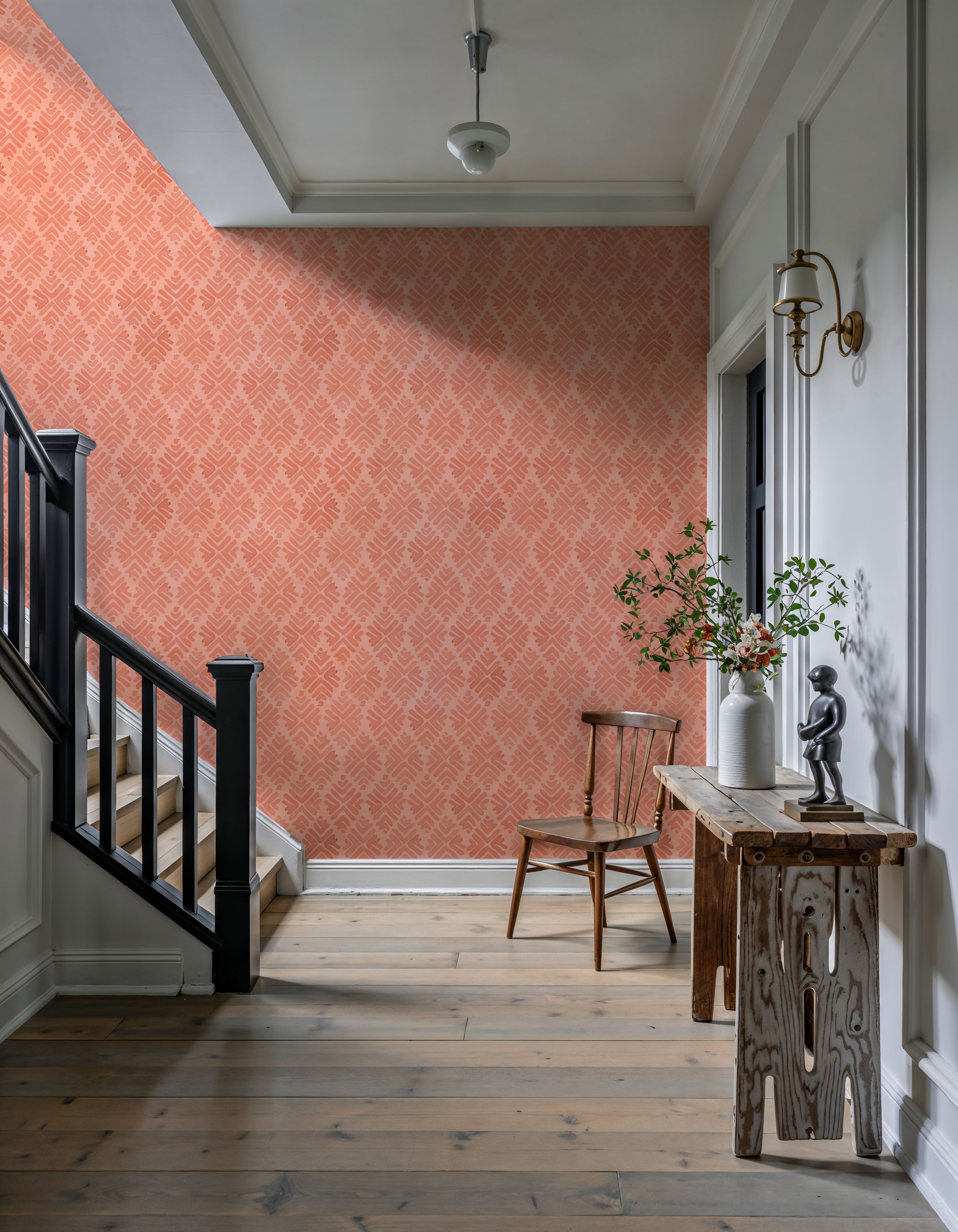 Bohemian Leaves Orange