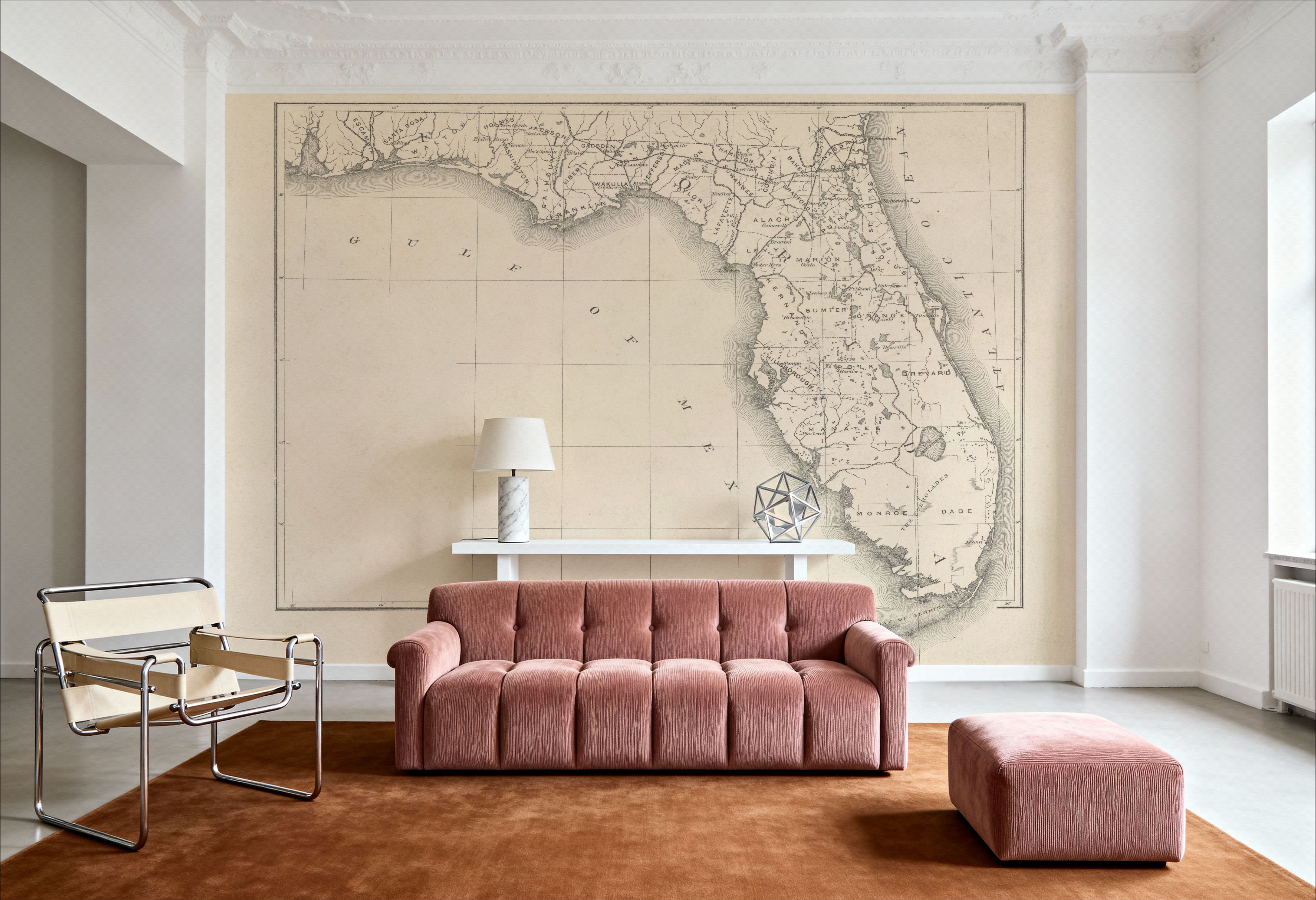 Vintage Florida Map