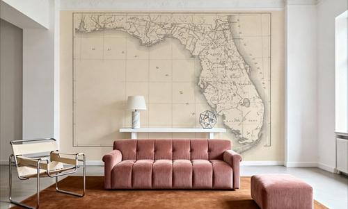 Vintage Florida Map