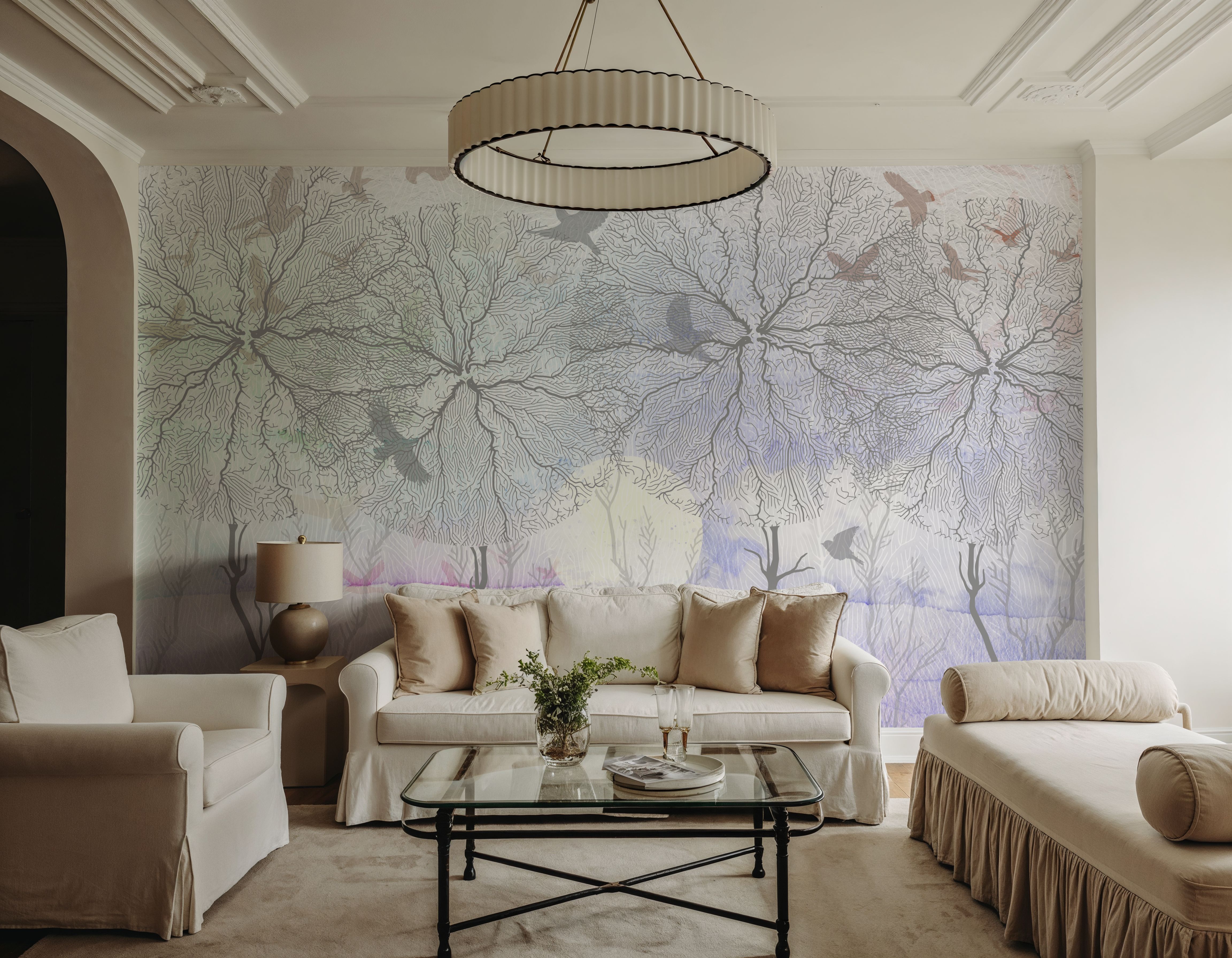 Shade of Trees Lilac