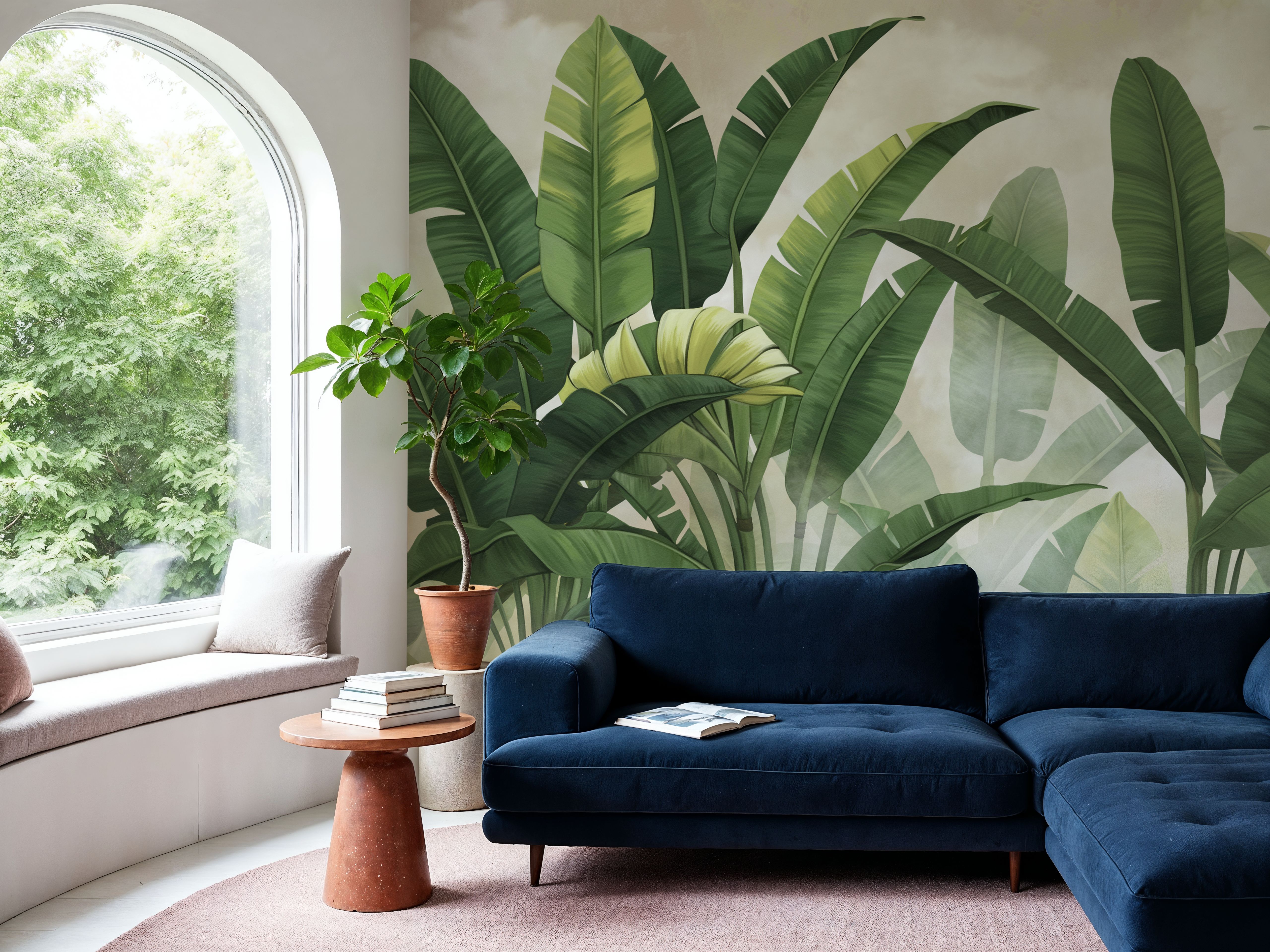 Banana Palms, Bright Green
