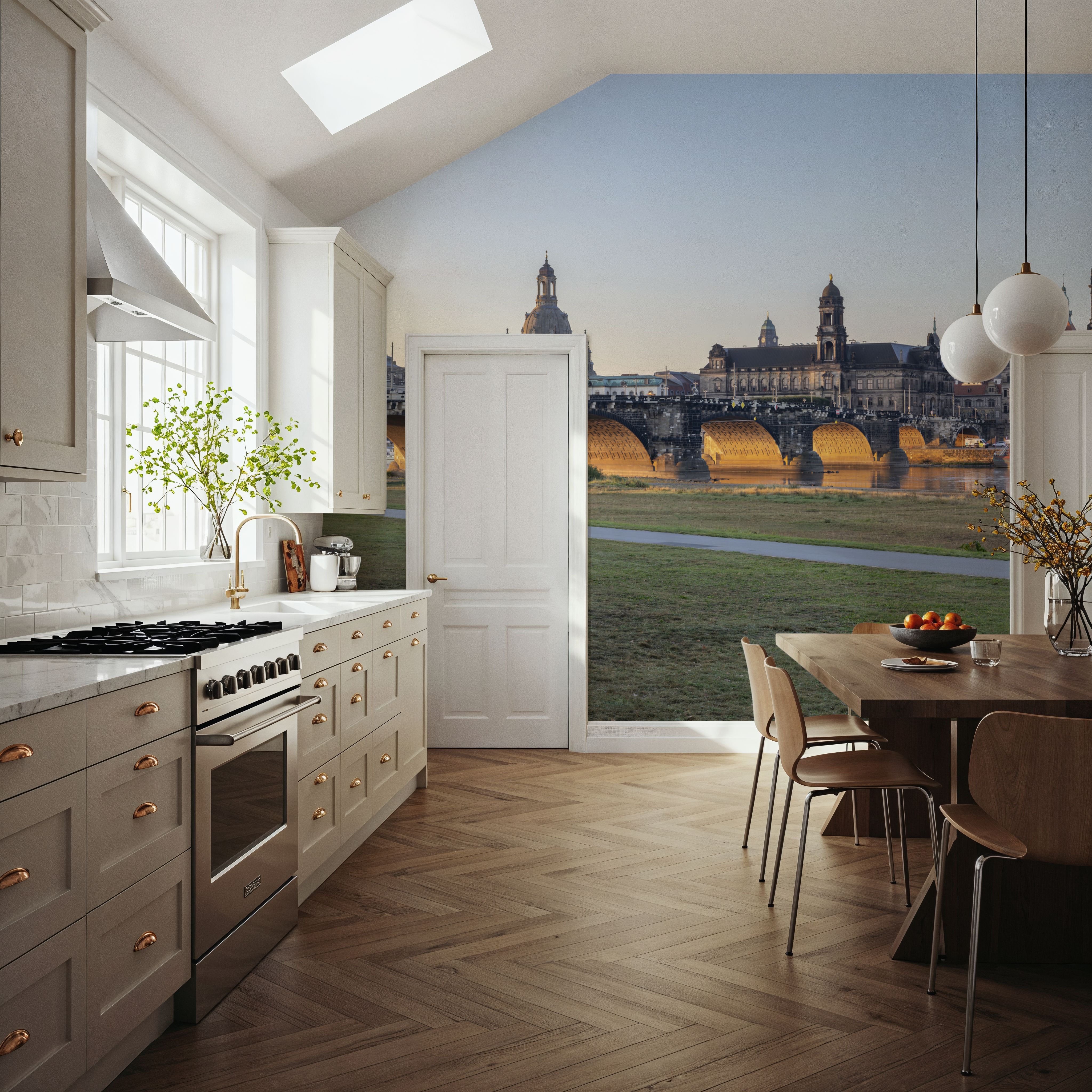 Golden Bridge Reflection