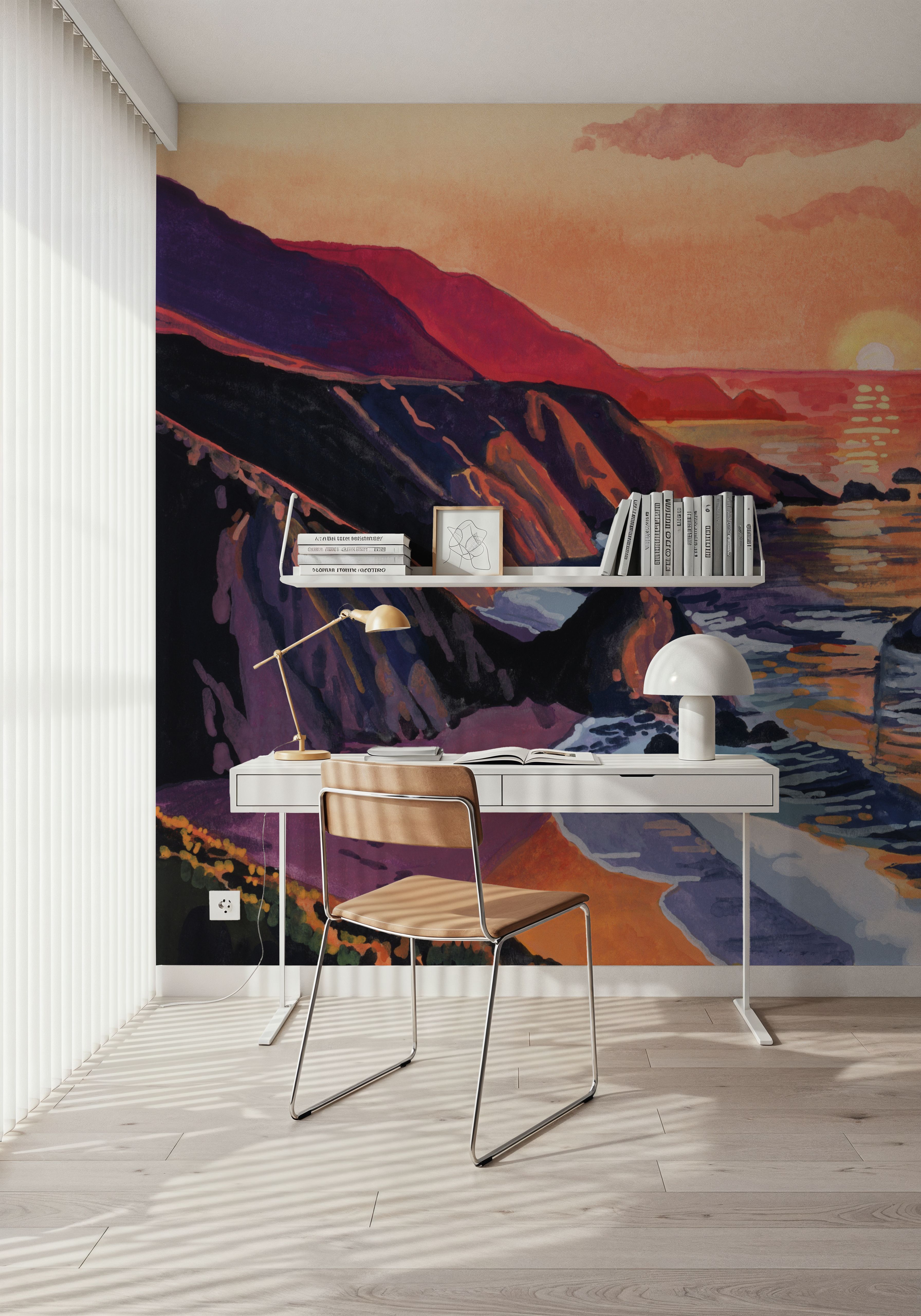 Sunset on The Sandy Dune