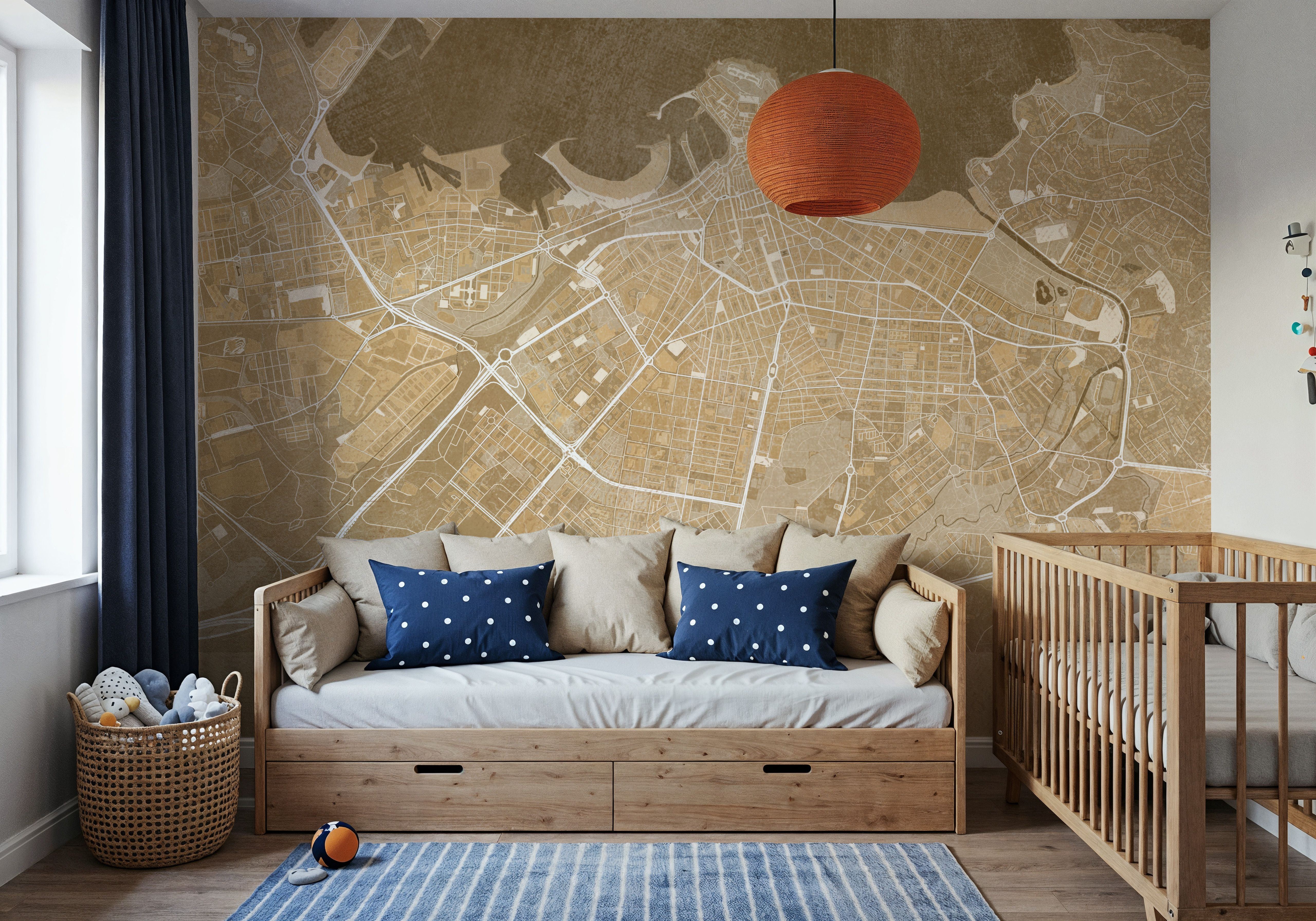 Gijon City Ochre, Tapet