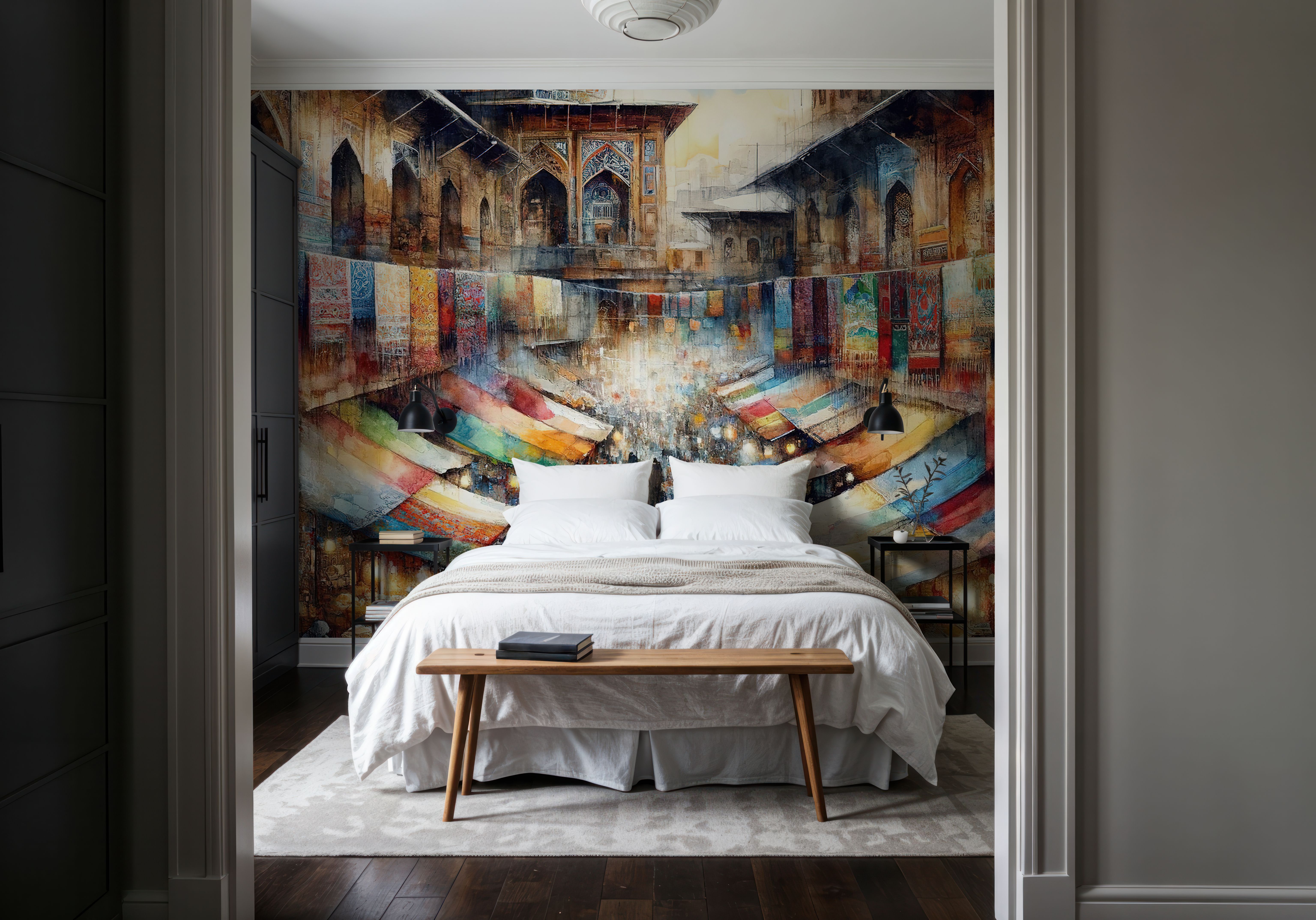 Bazaar's Symphony of Colors