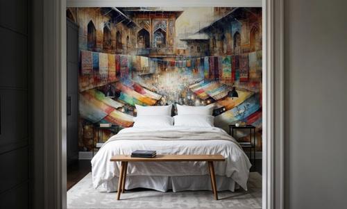 Bazaar's Symphony of Colors