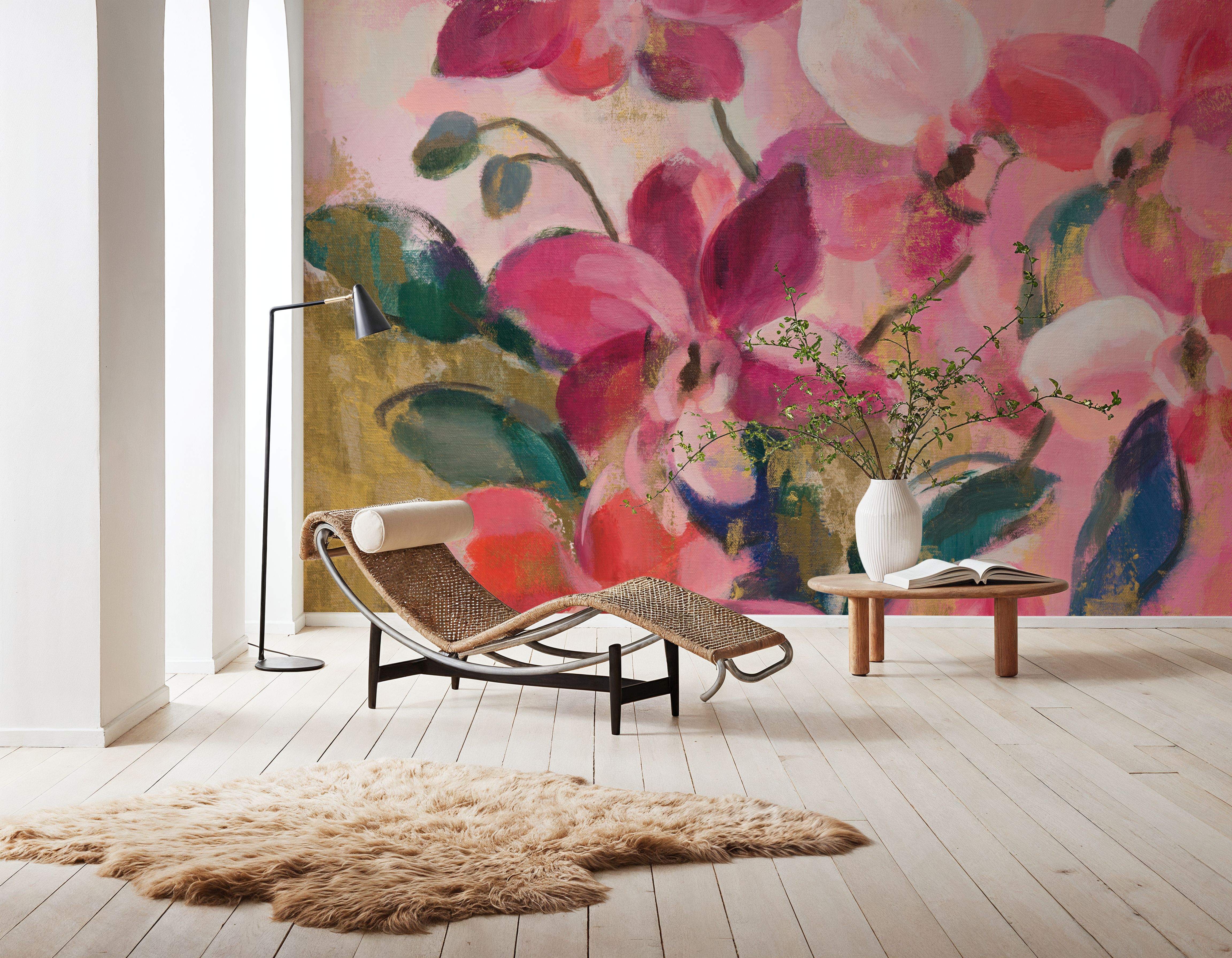 Abstract Orchid
